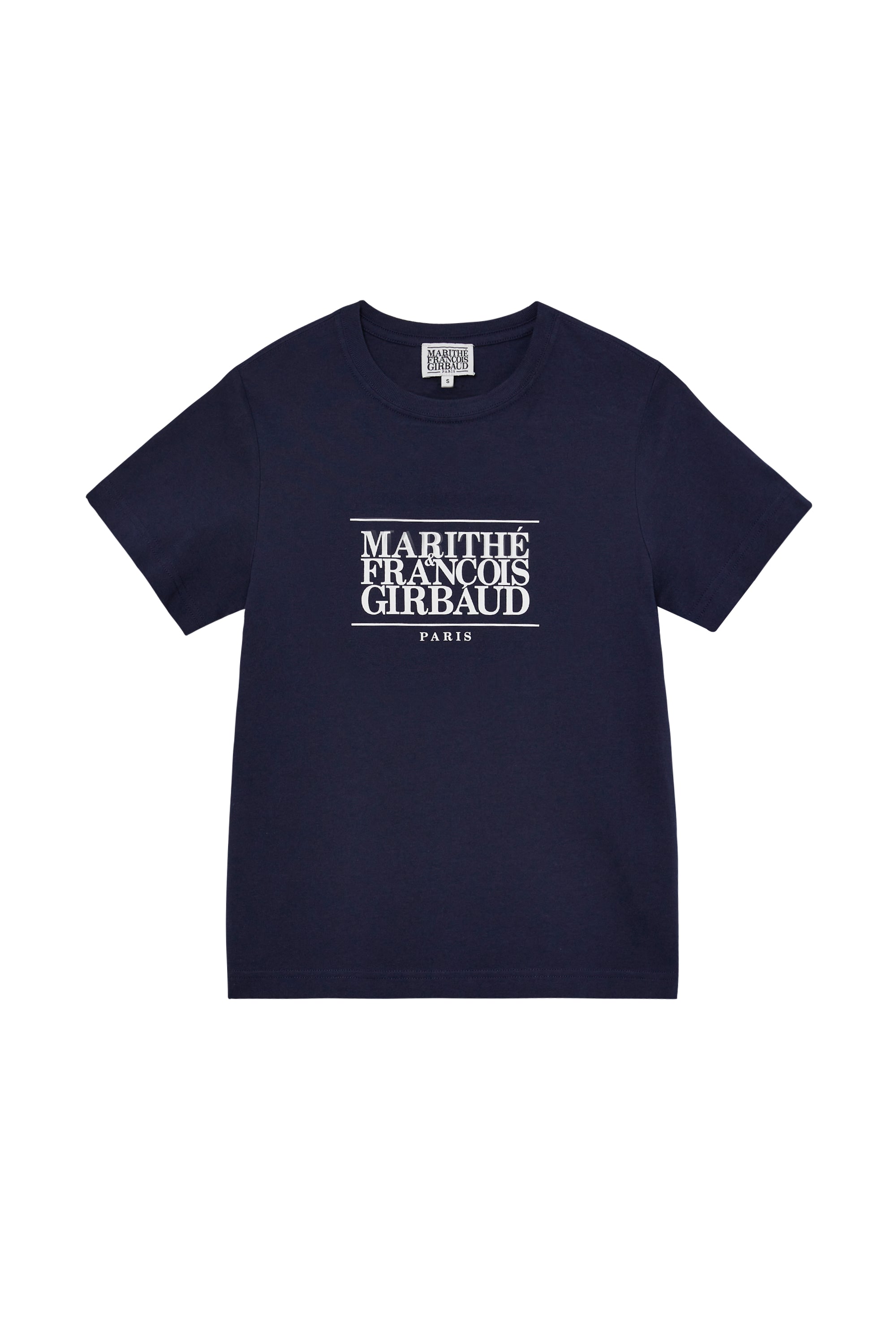 W Classic Logo Tee Navy