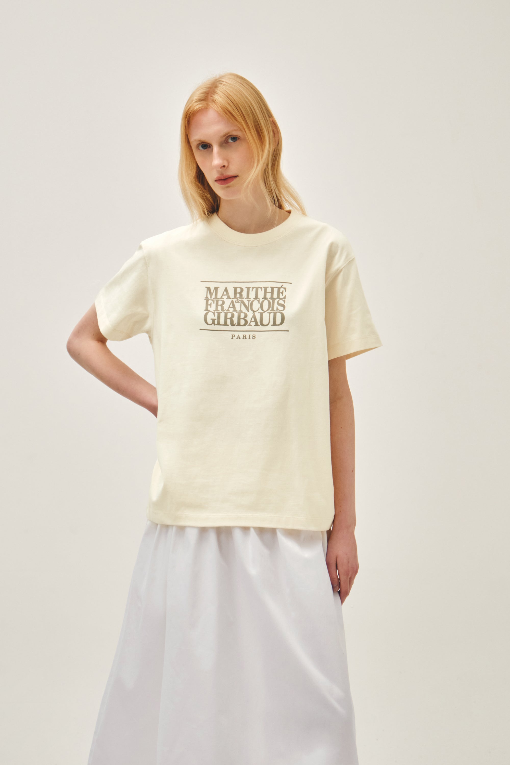 Classic Logo Tee Cream