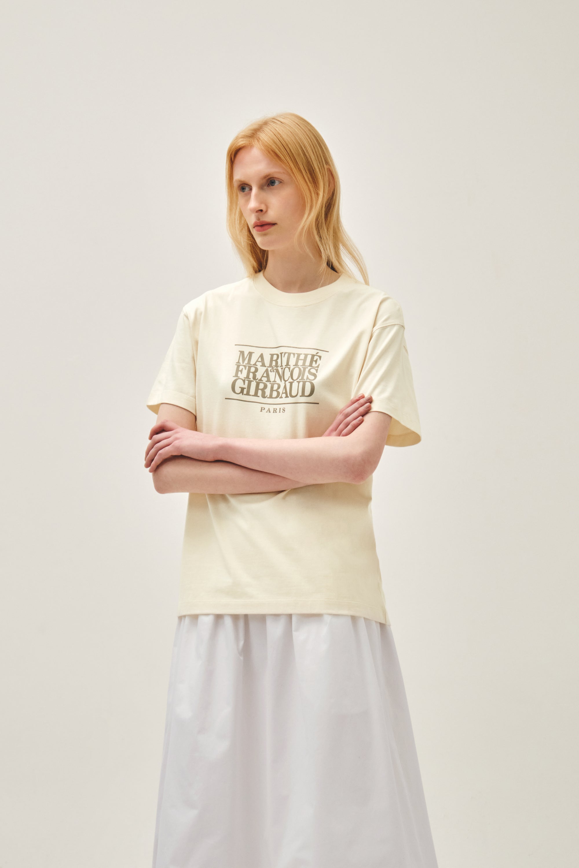 Classic Logo Tee Cream