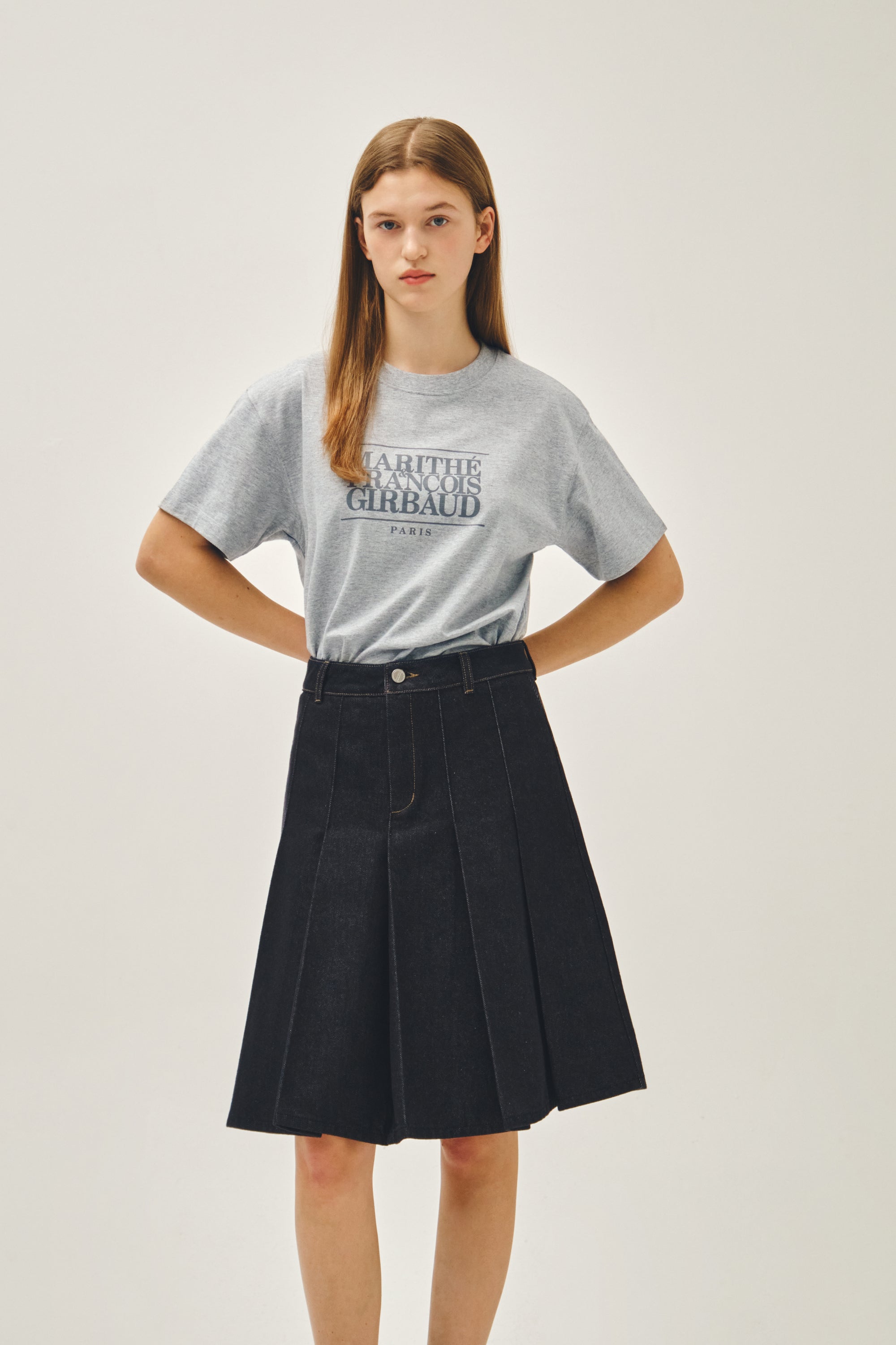 Classic Logo Tee Heather Gray