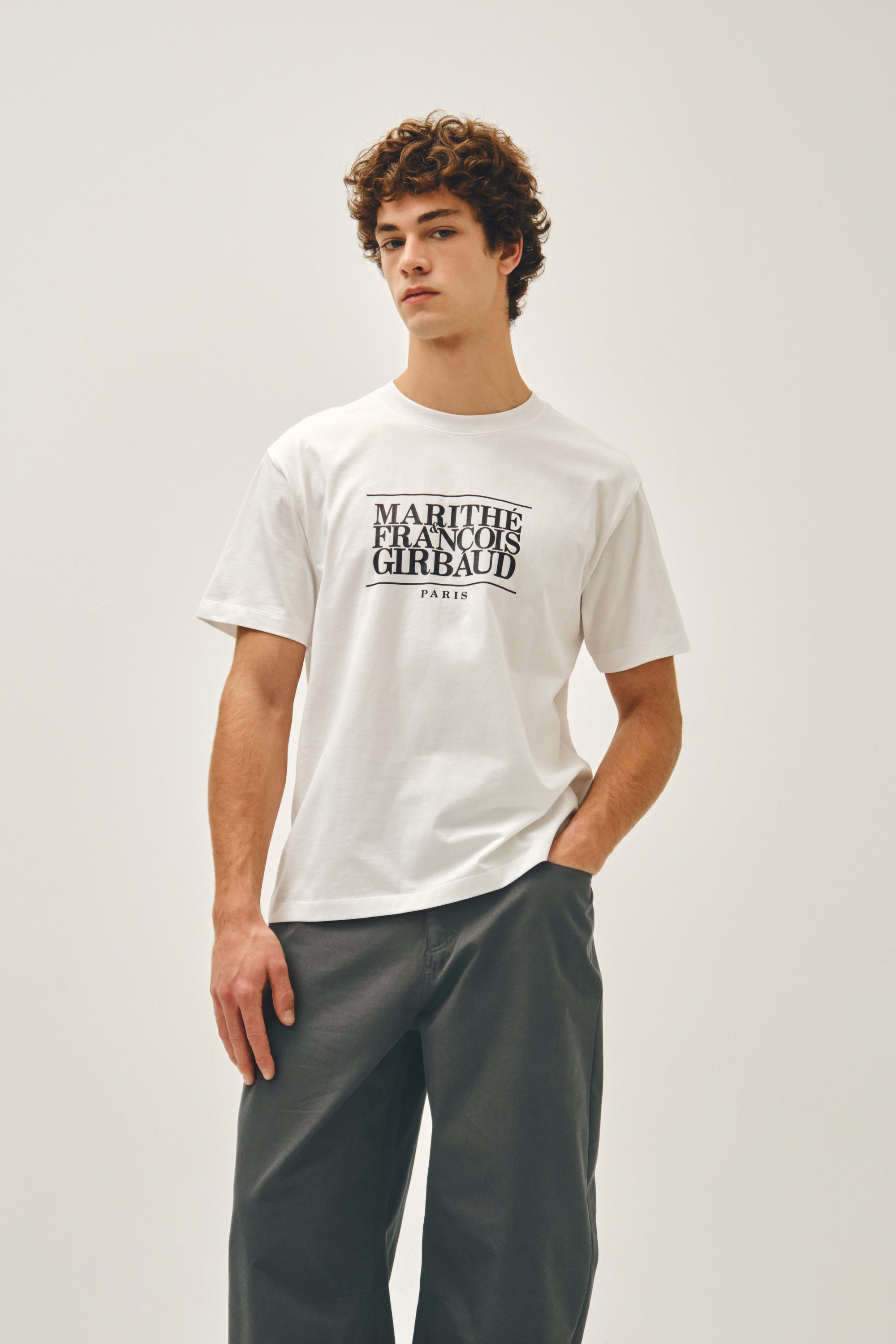 Classic Logo Tee White