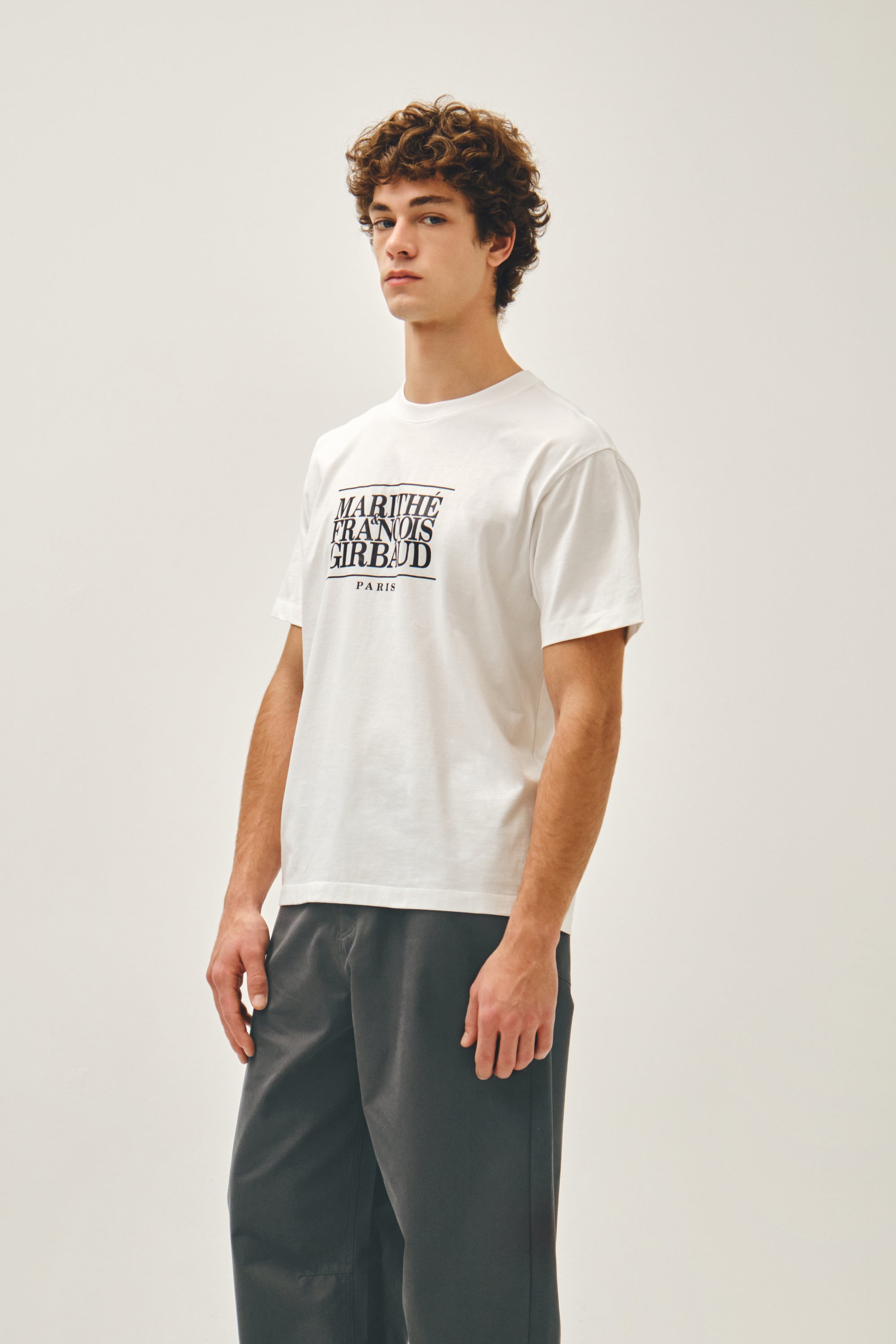 Classic Logo Tee White