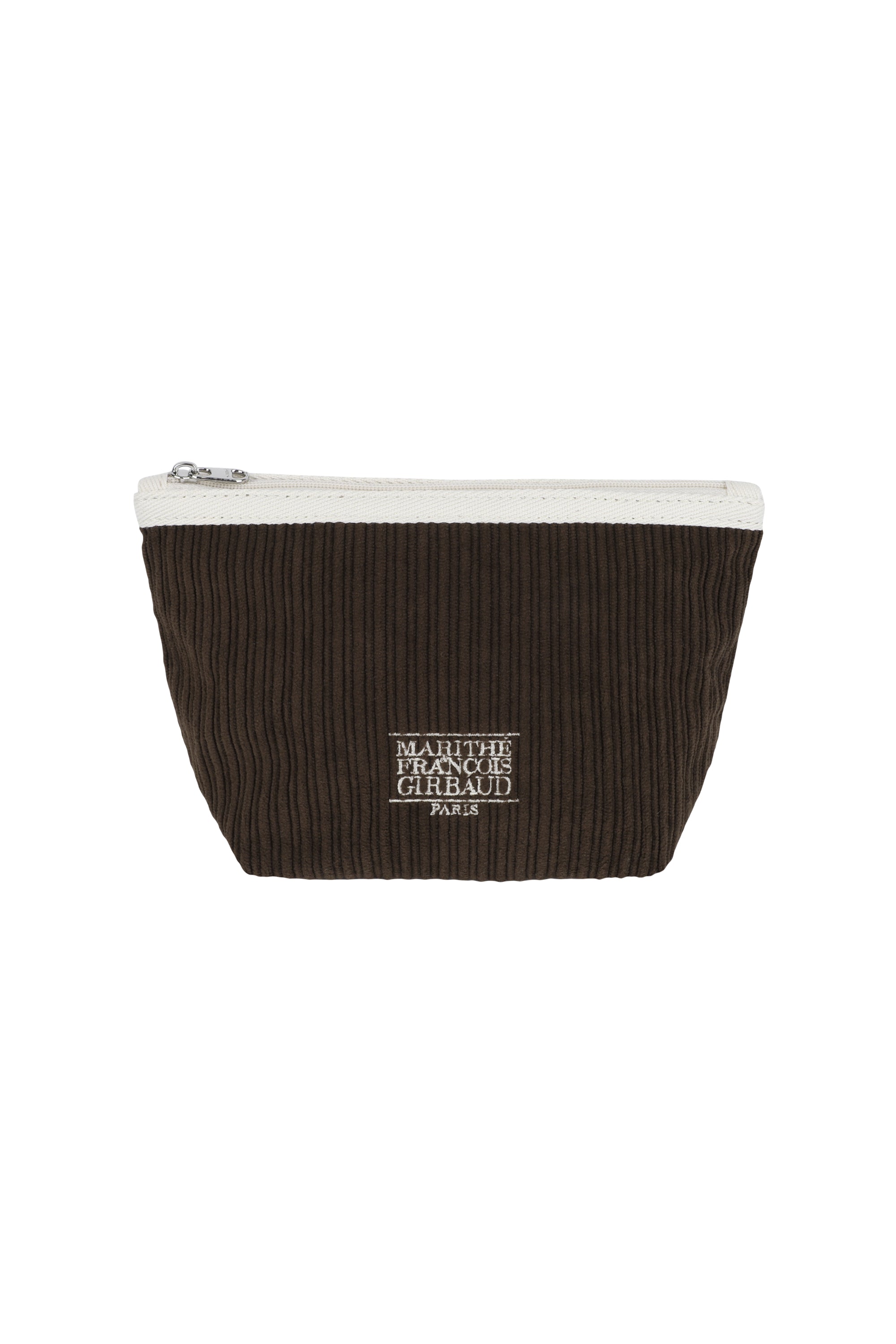 Classic Logo Corduroy Pouch Brown