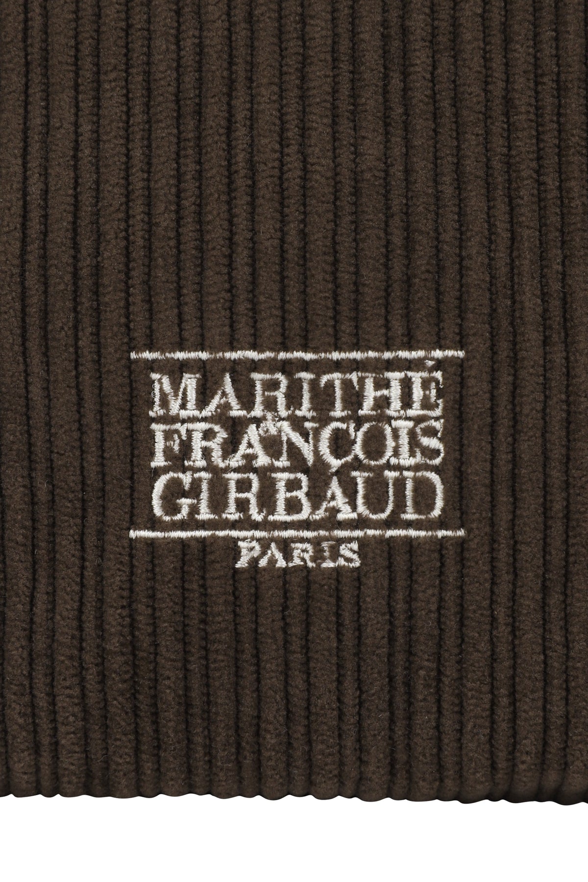 Classic Logo Corduroy Pouch Brown