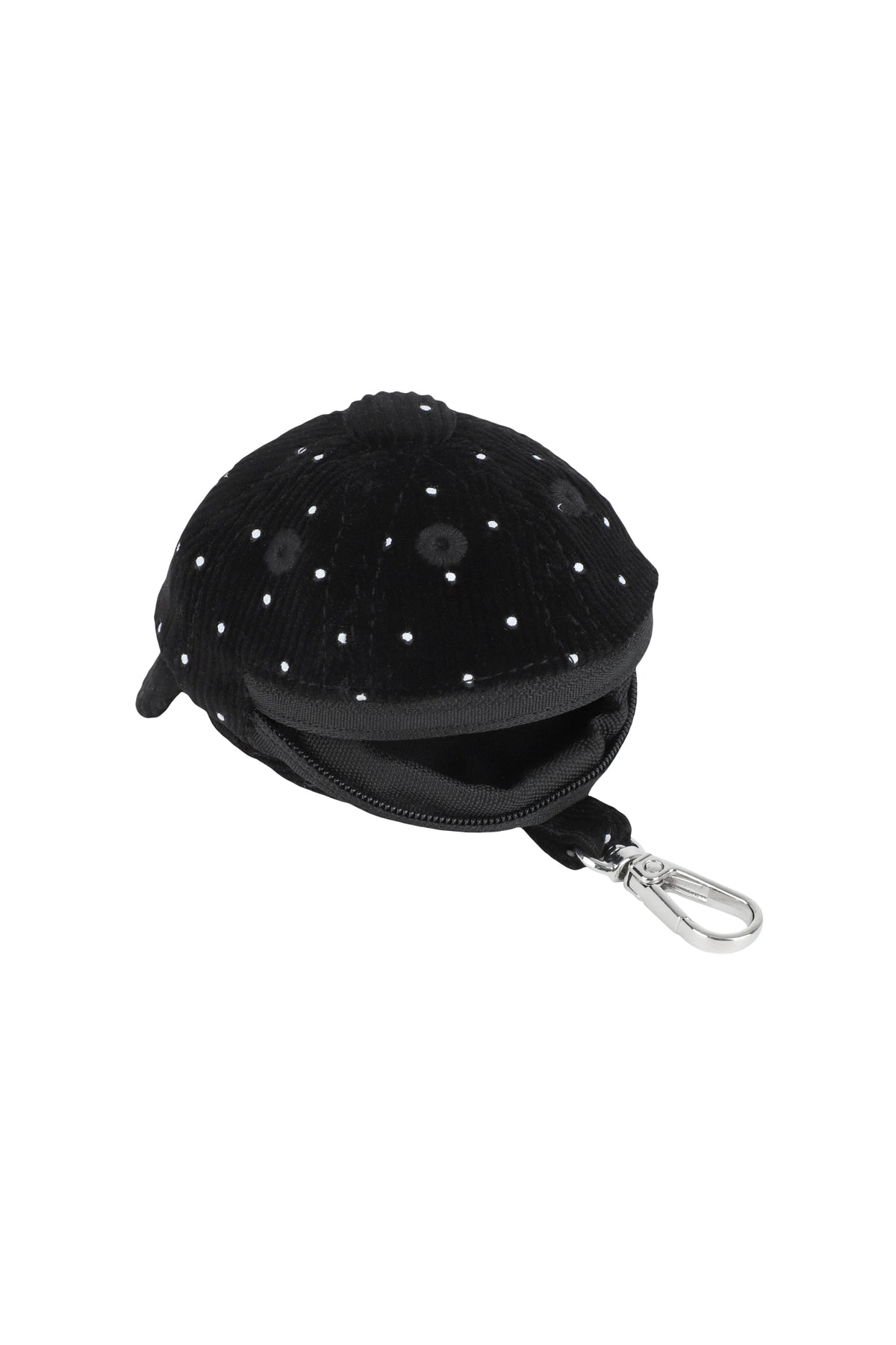 Cap Pouch Keyring Black