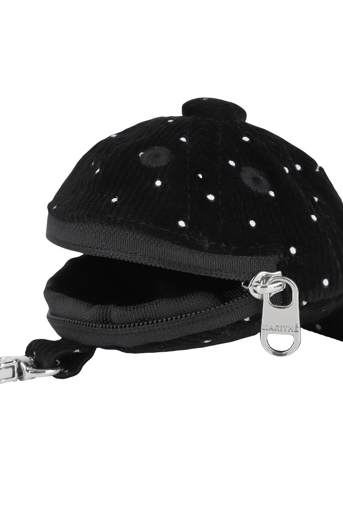 Cap Pouch Keyring Black