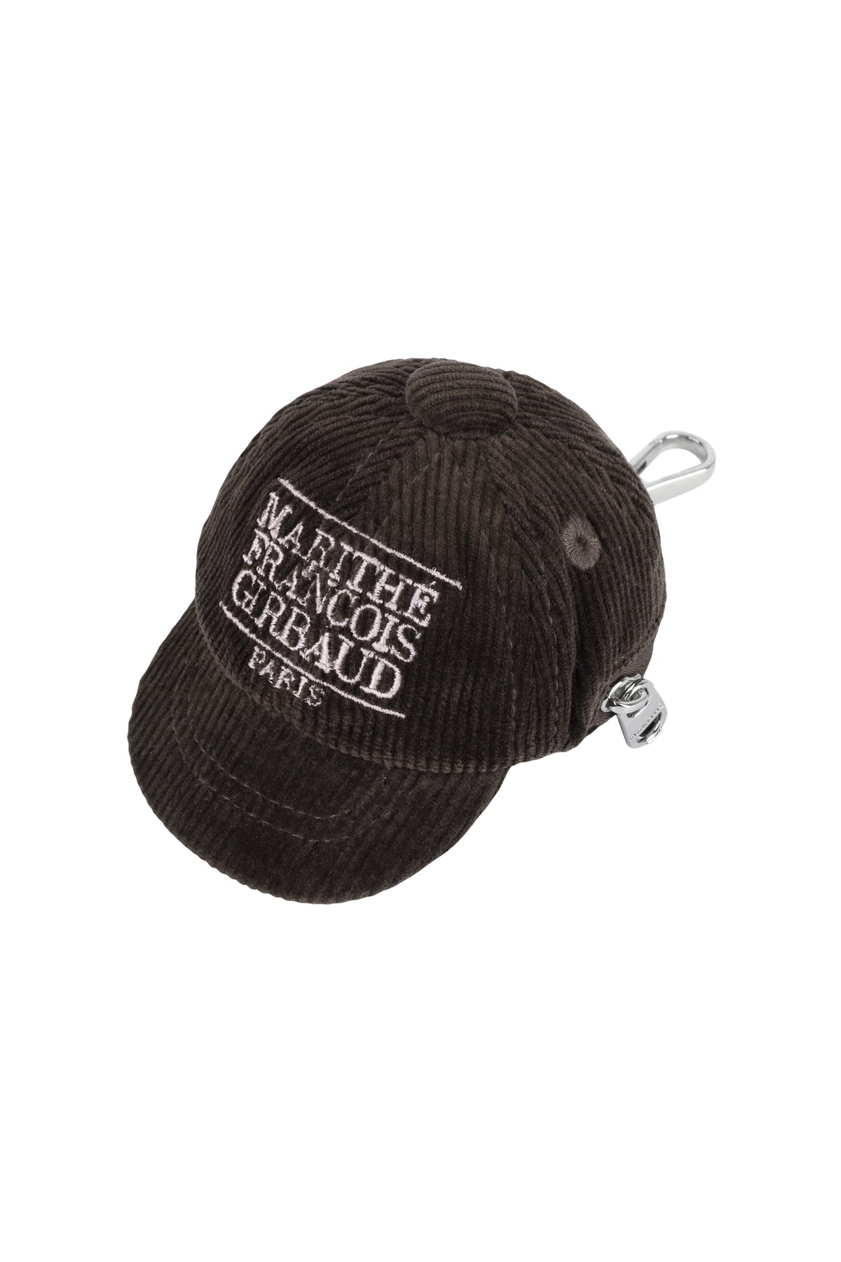 Cap Pouch Keyring Brown