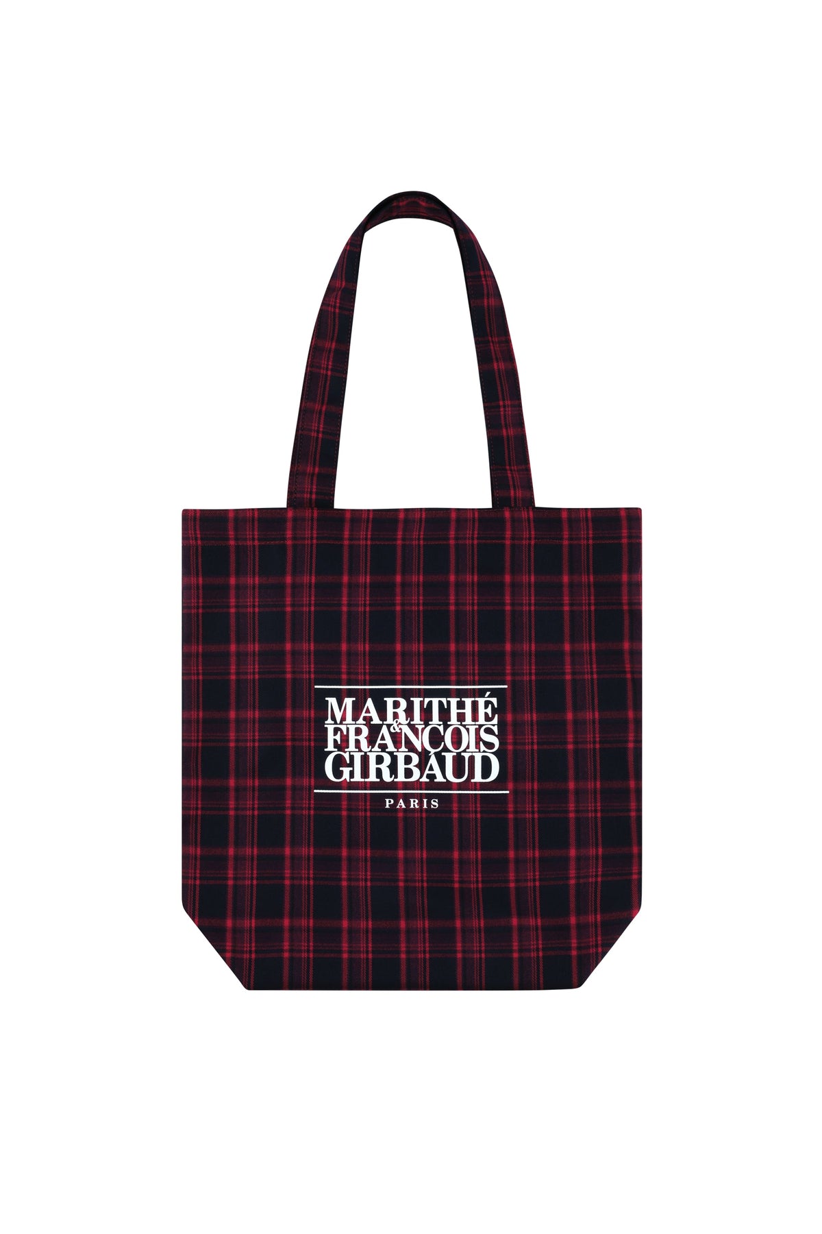 Classic Logo Check Eco Bag Red