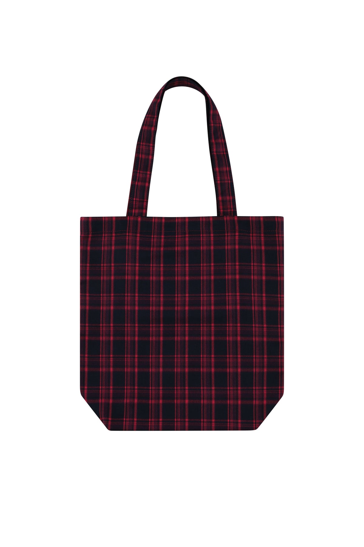 Classic Logo Check Eco Bag Red