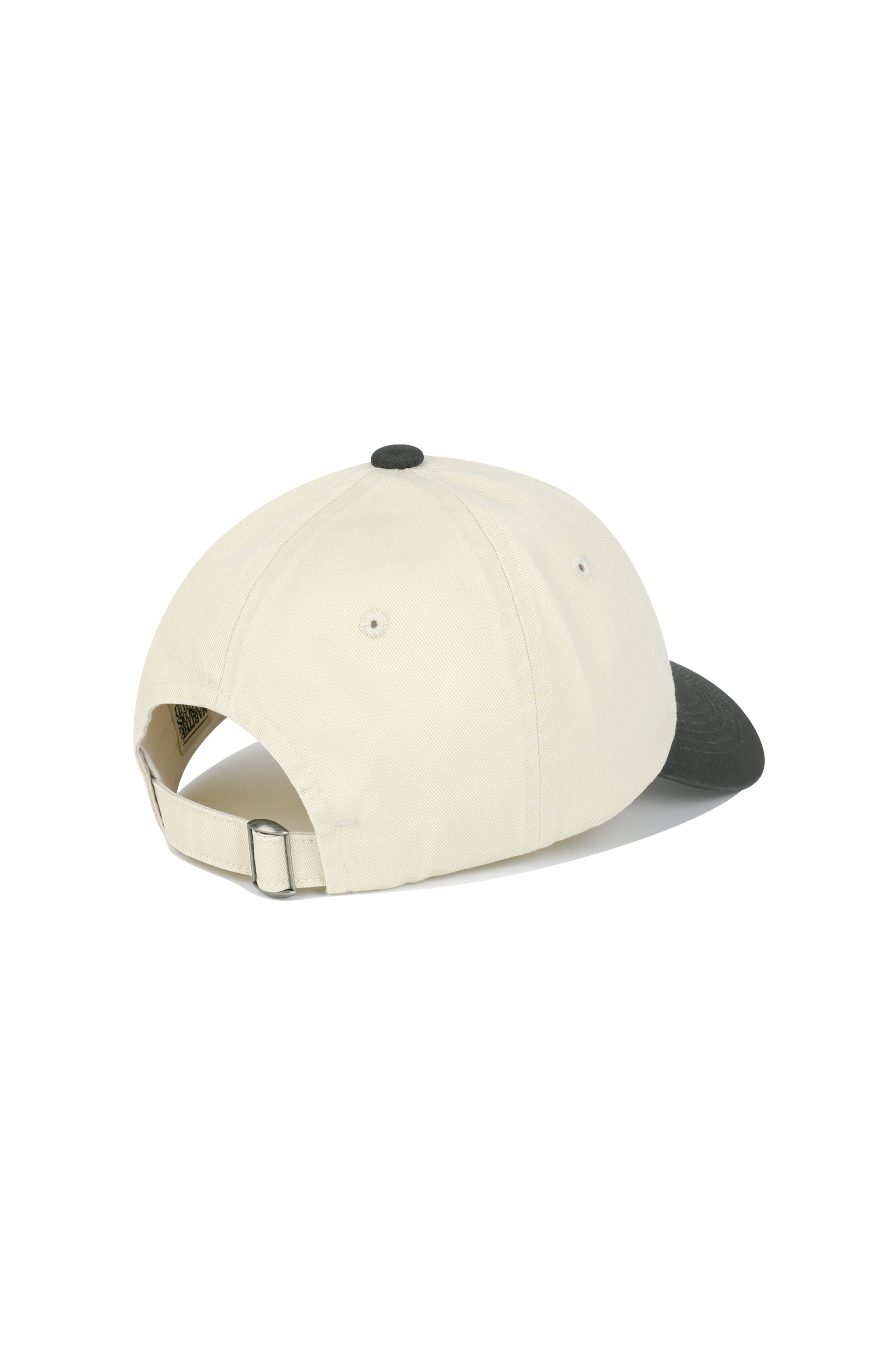 Small Classic Logo 6Panel Color Block Cap Charcoal