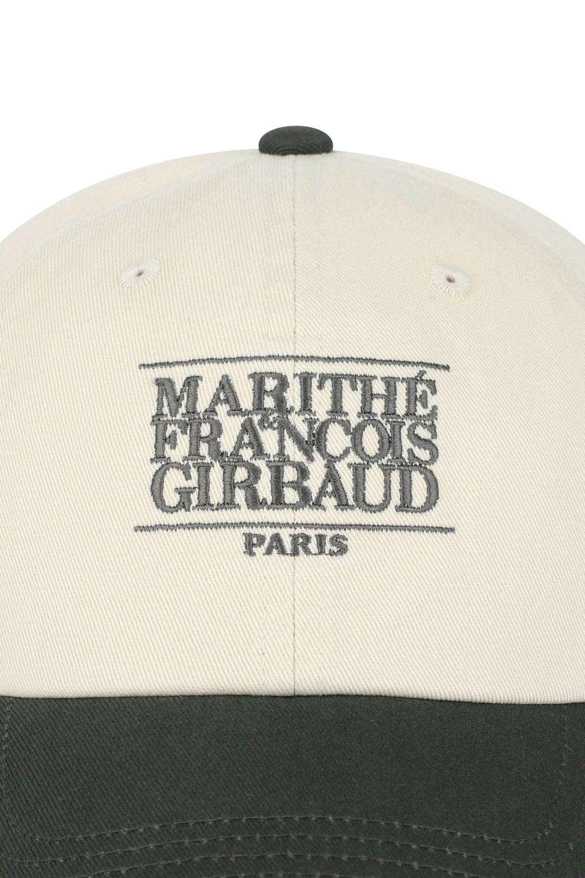 Small Classic Logo 6Panel Color Block Cap Charcoal