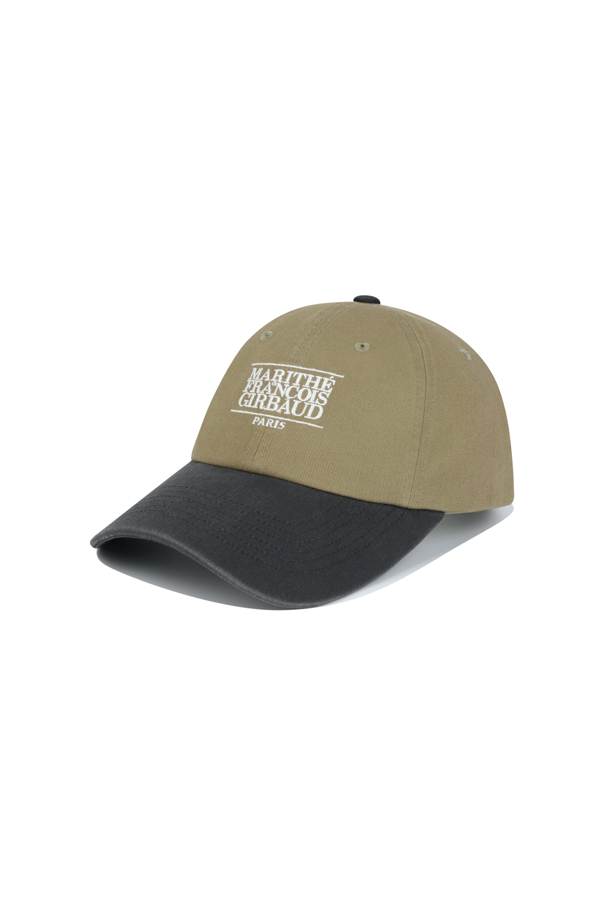 Small Classic Logo 6Panel Color Block Cap Gray