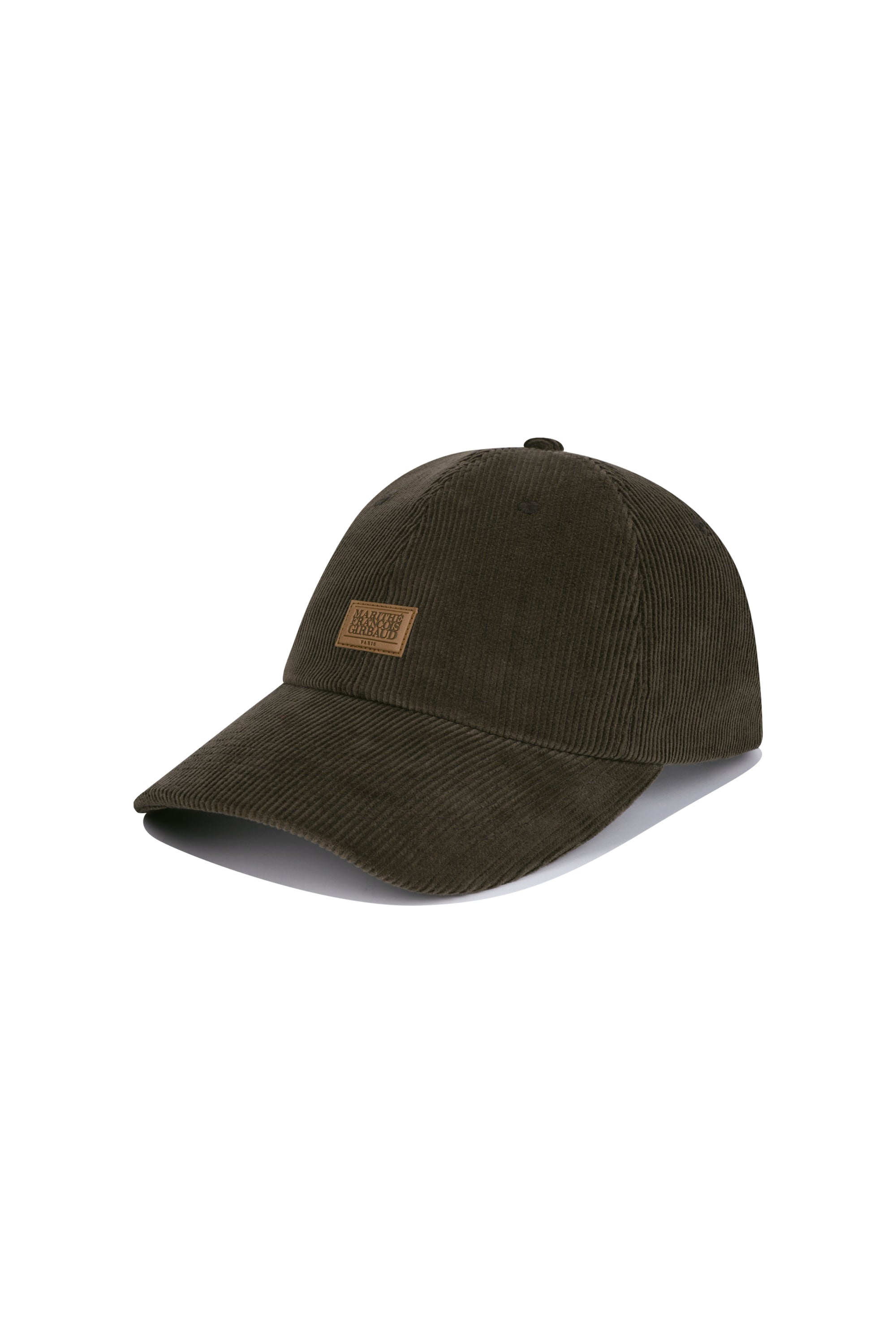 Corduroy Micro Classic Logo Patch Covered Cap Brown