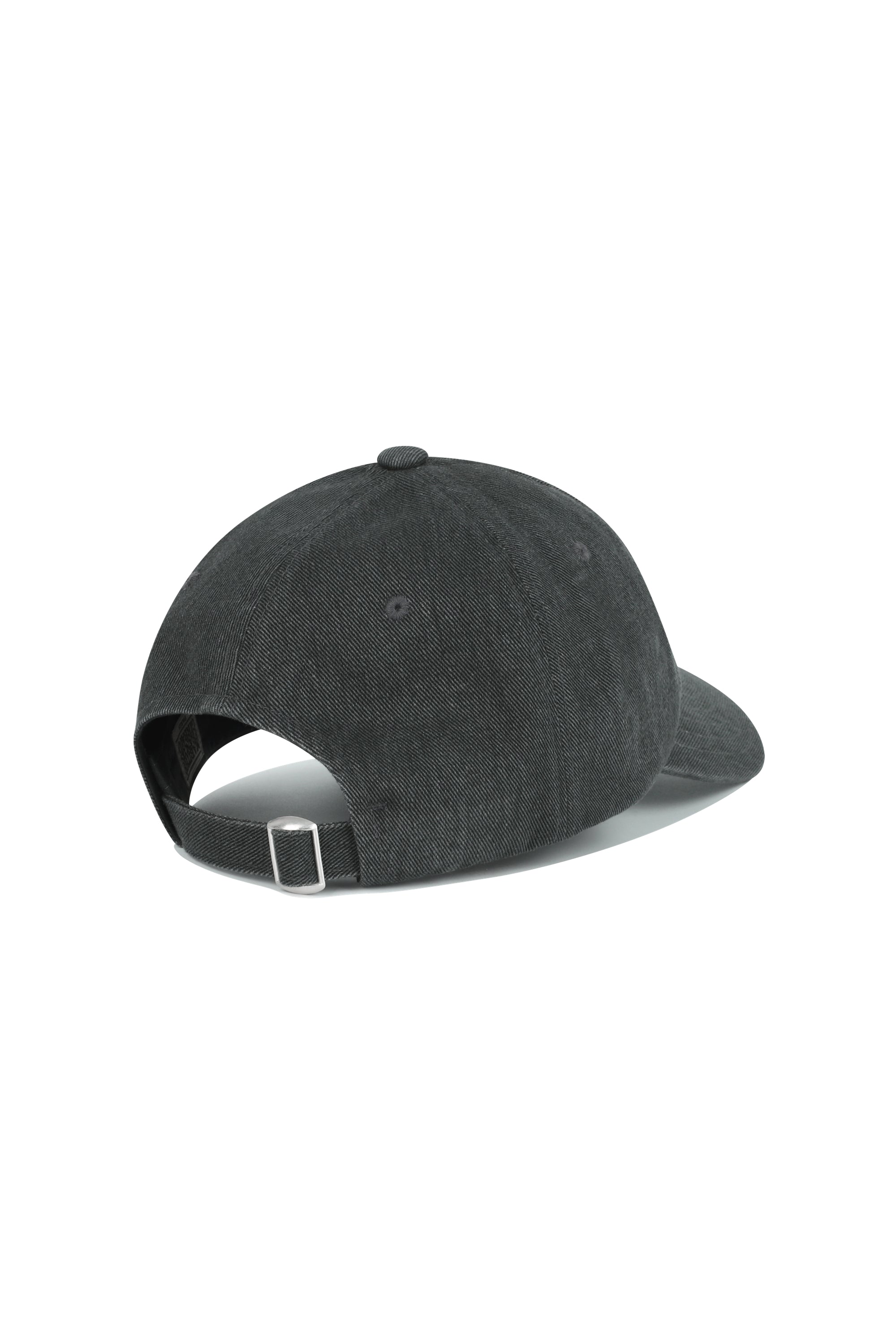 Applique Washed Small Classic Logo Cap Washed Black