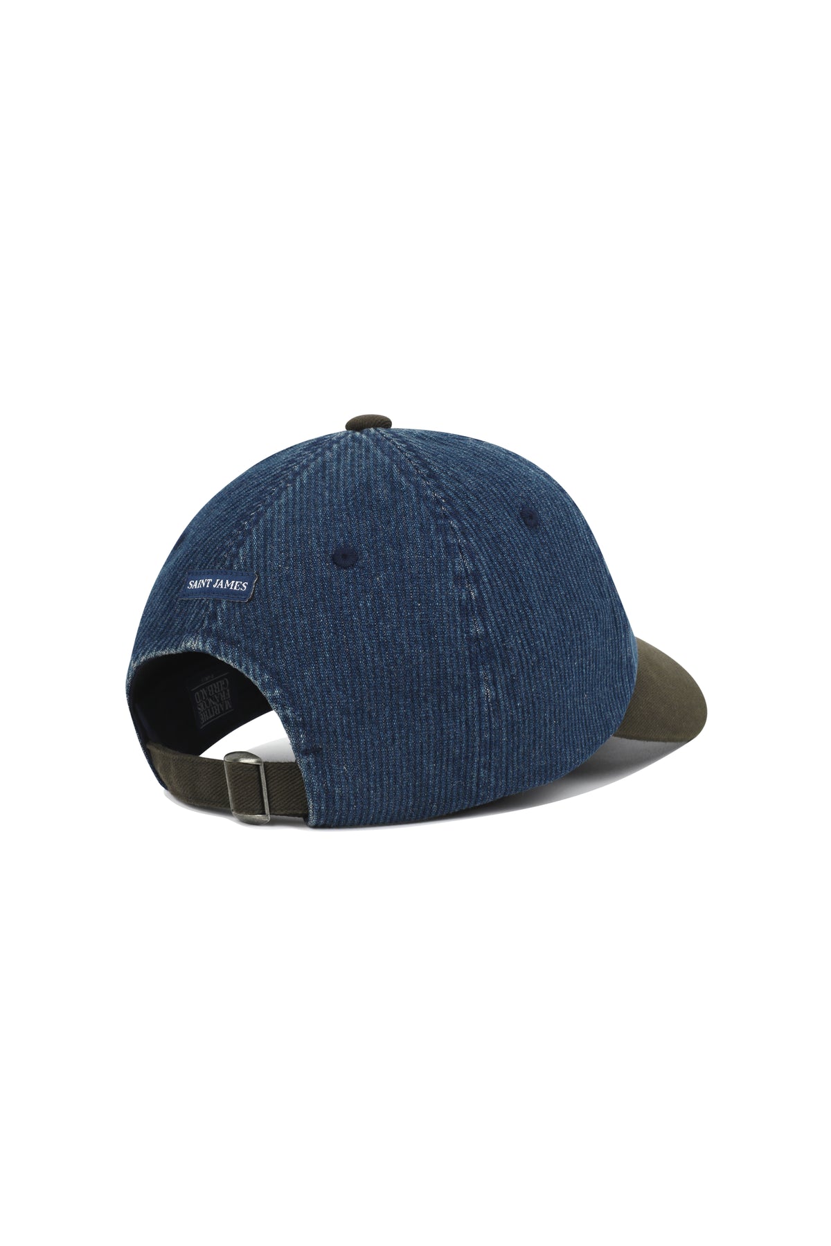 Marithe X Saint James Ball Cap Indigo