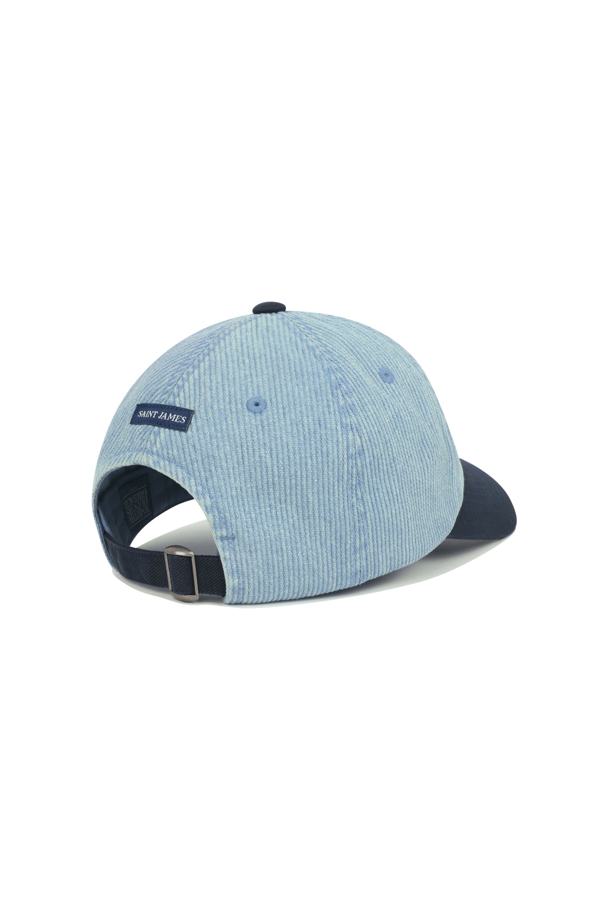 Marithe X Saint James Ball Cap Vintage Blue