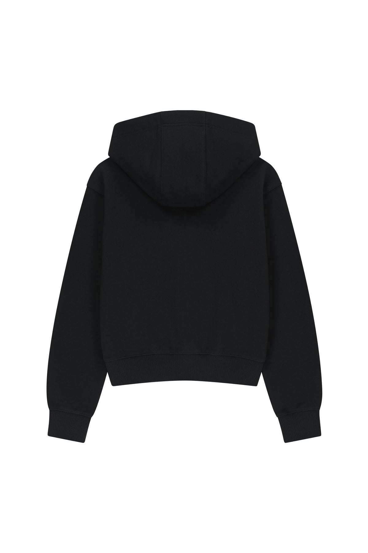 W Small Classic Logo Hoodie Zipup Black