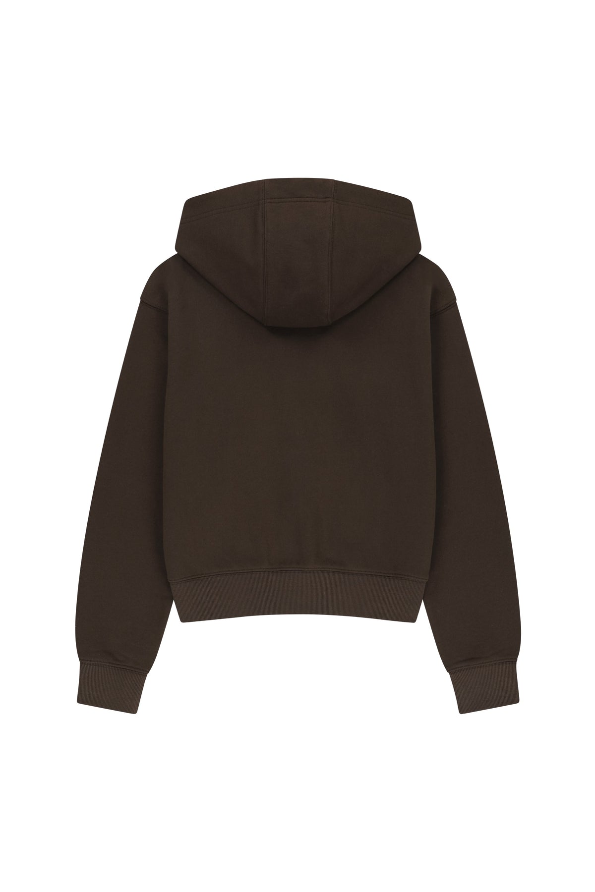 W Small Classic Logo Hoodie Zipup Brown