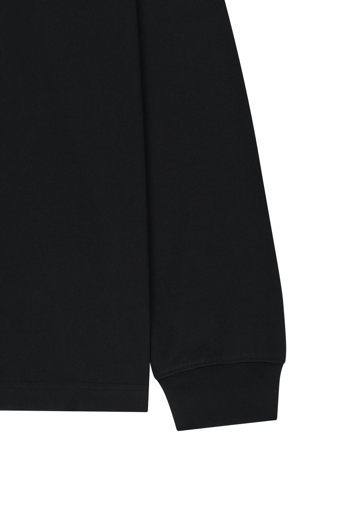 Small Classic Logo Long Sleeve Tee Black