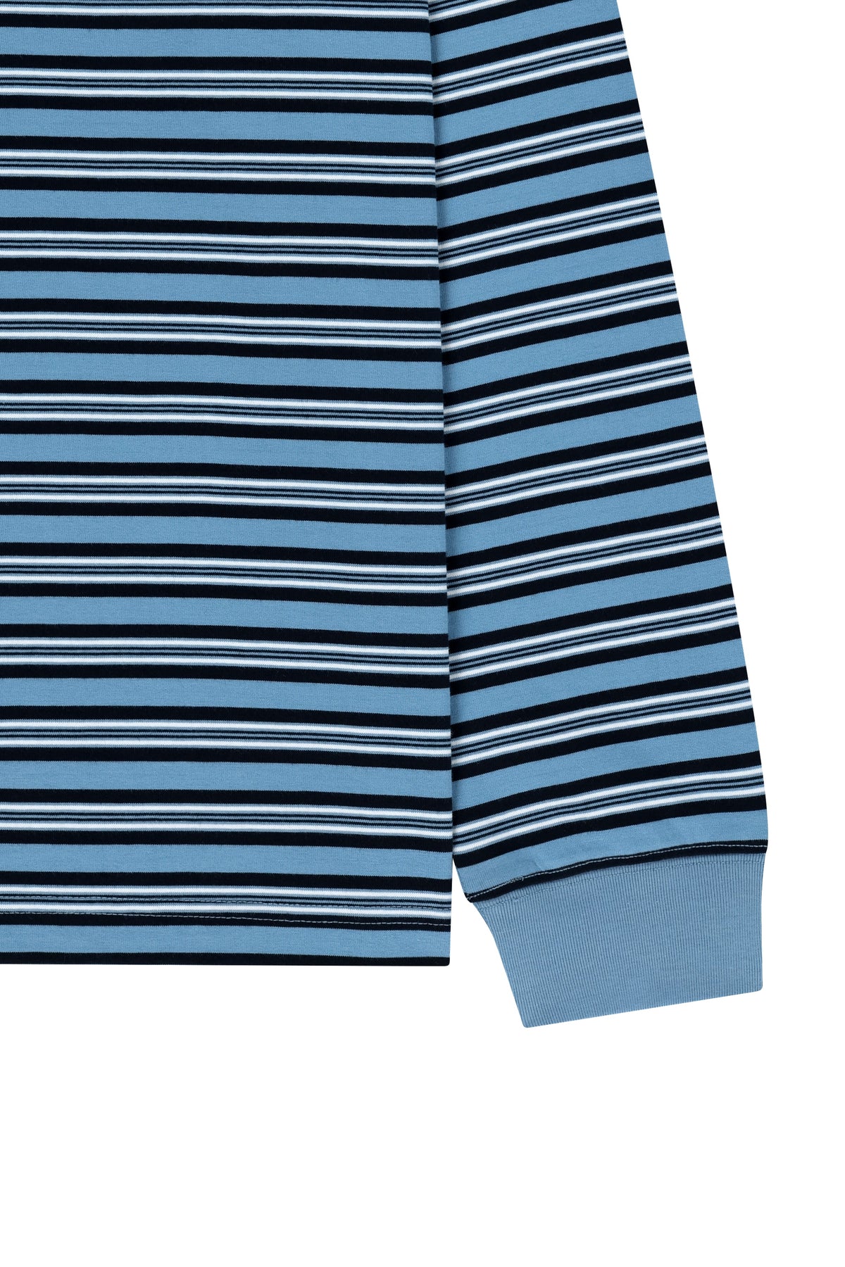 Small Classic Logo Long Sleeve Tee Stripe