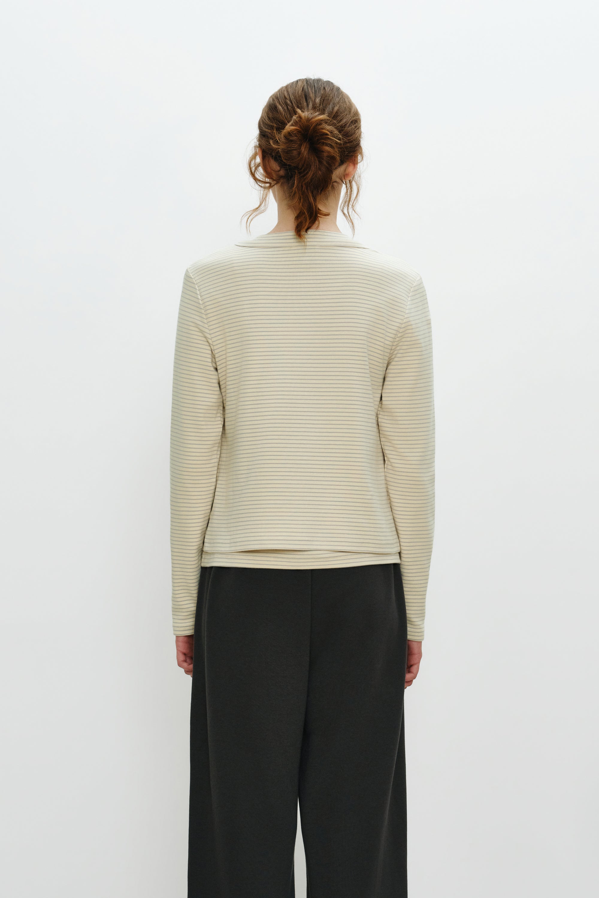 W Basic Cotton Cardigan Butter