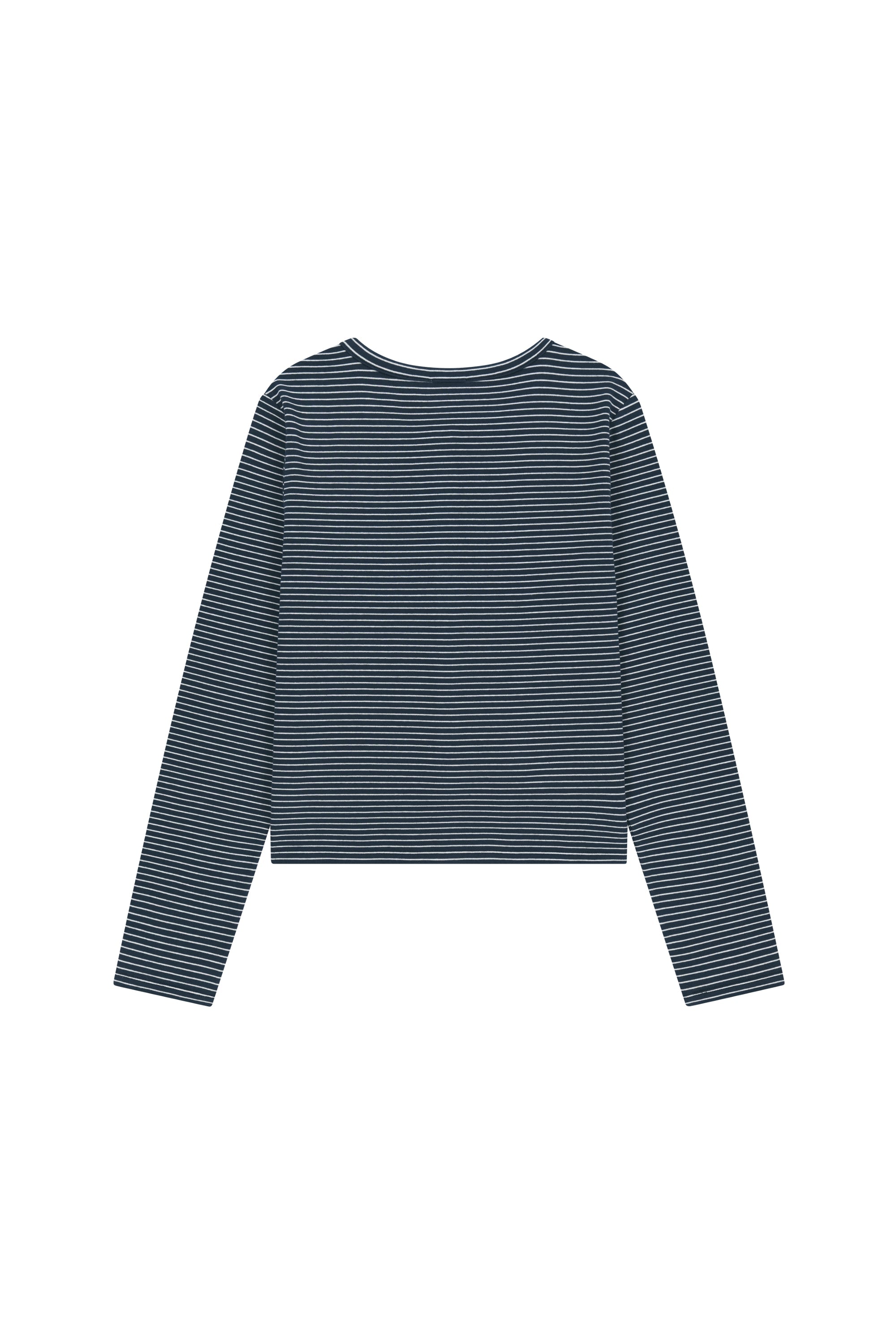 W Basic Cotton Cardigan Navy