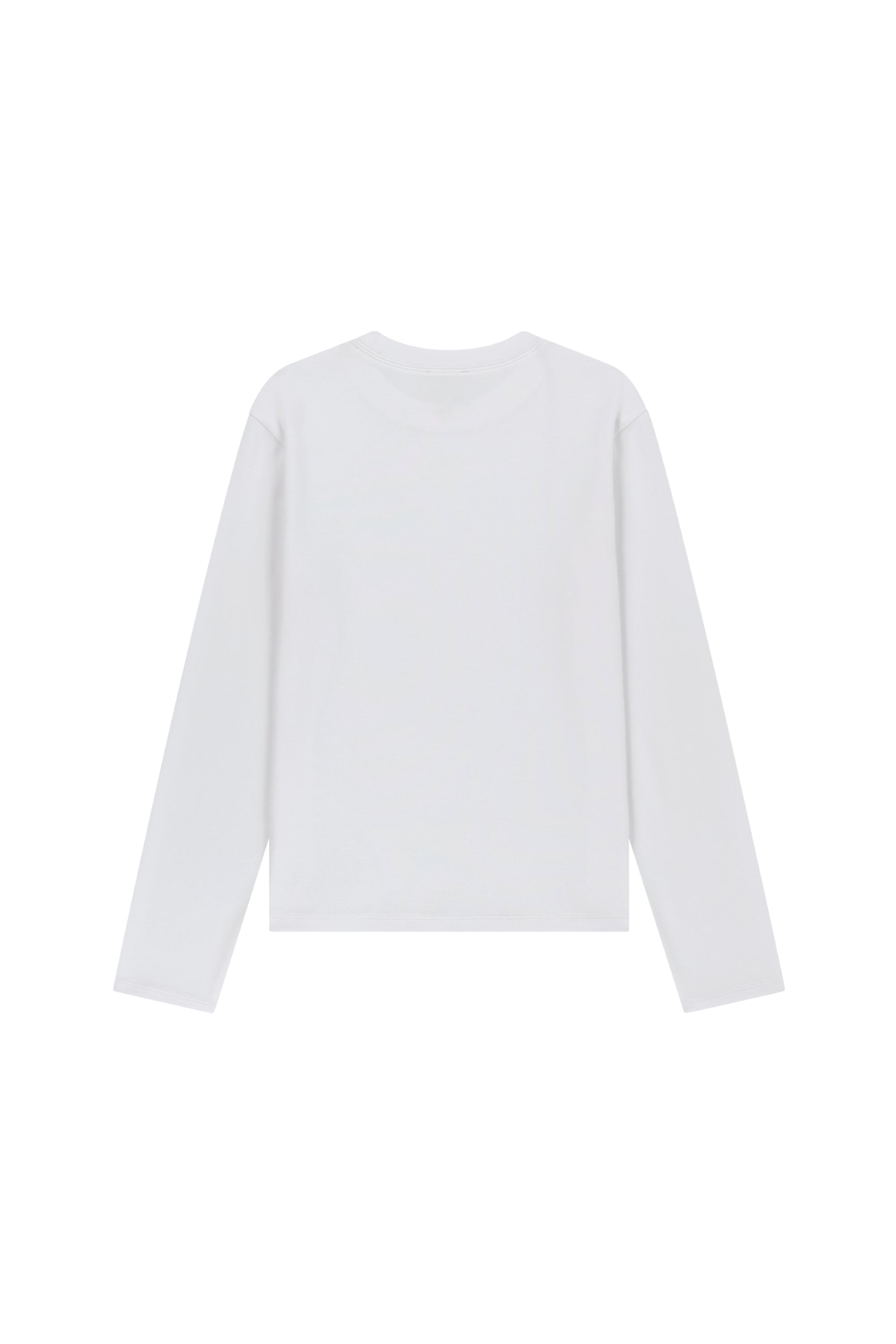 W Basic Long Sleeve White