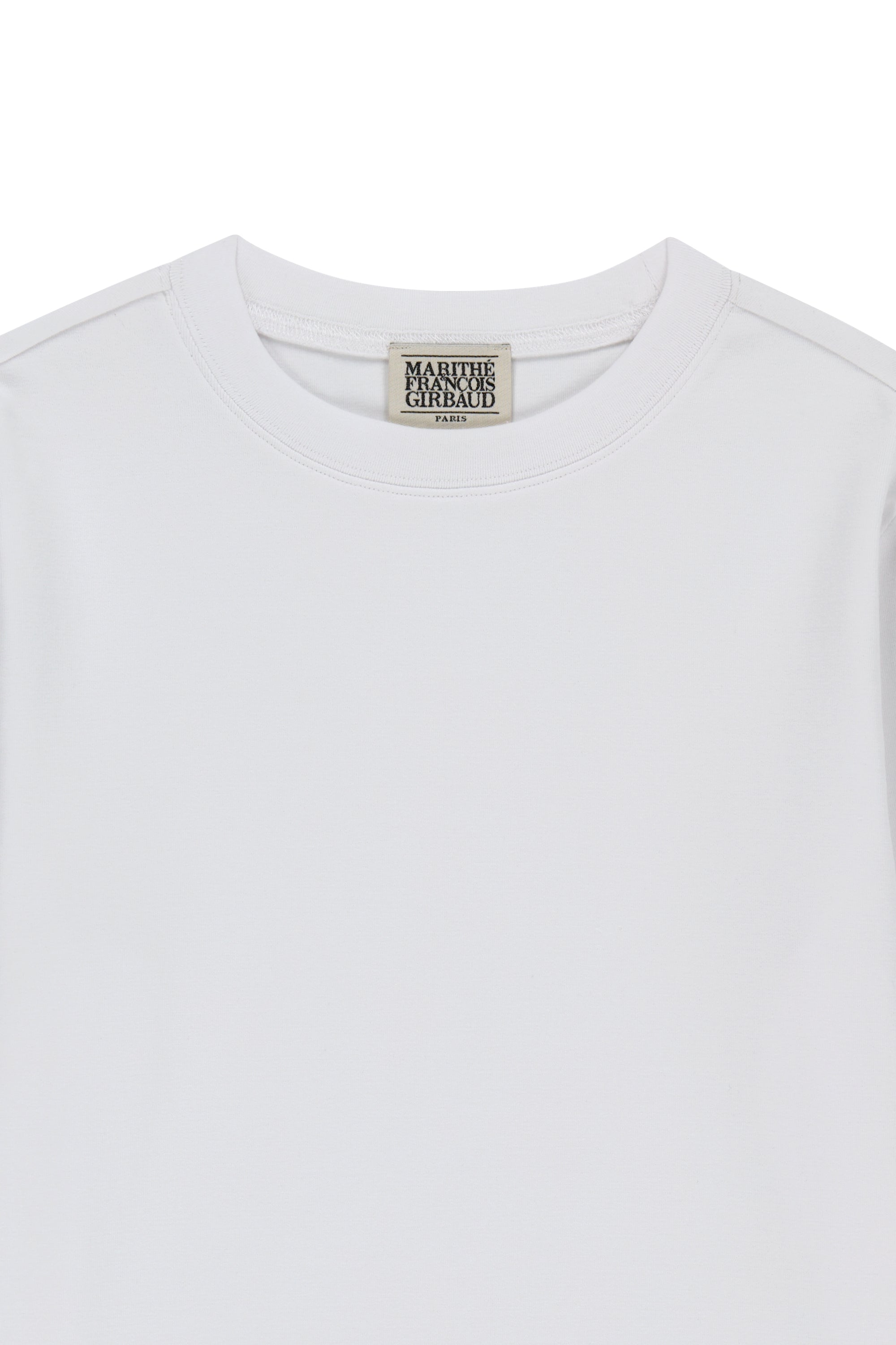 W Basic Long Sleeve White