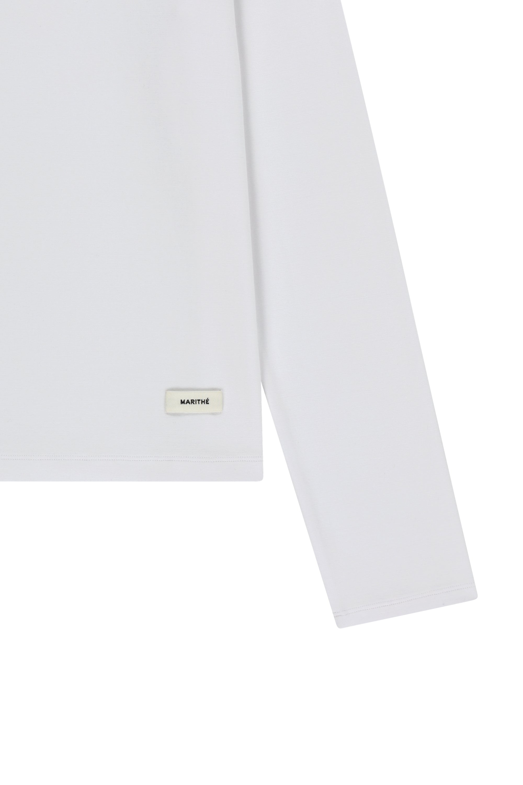 W Basic Long Sleeve White