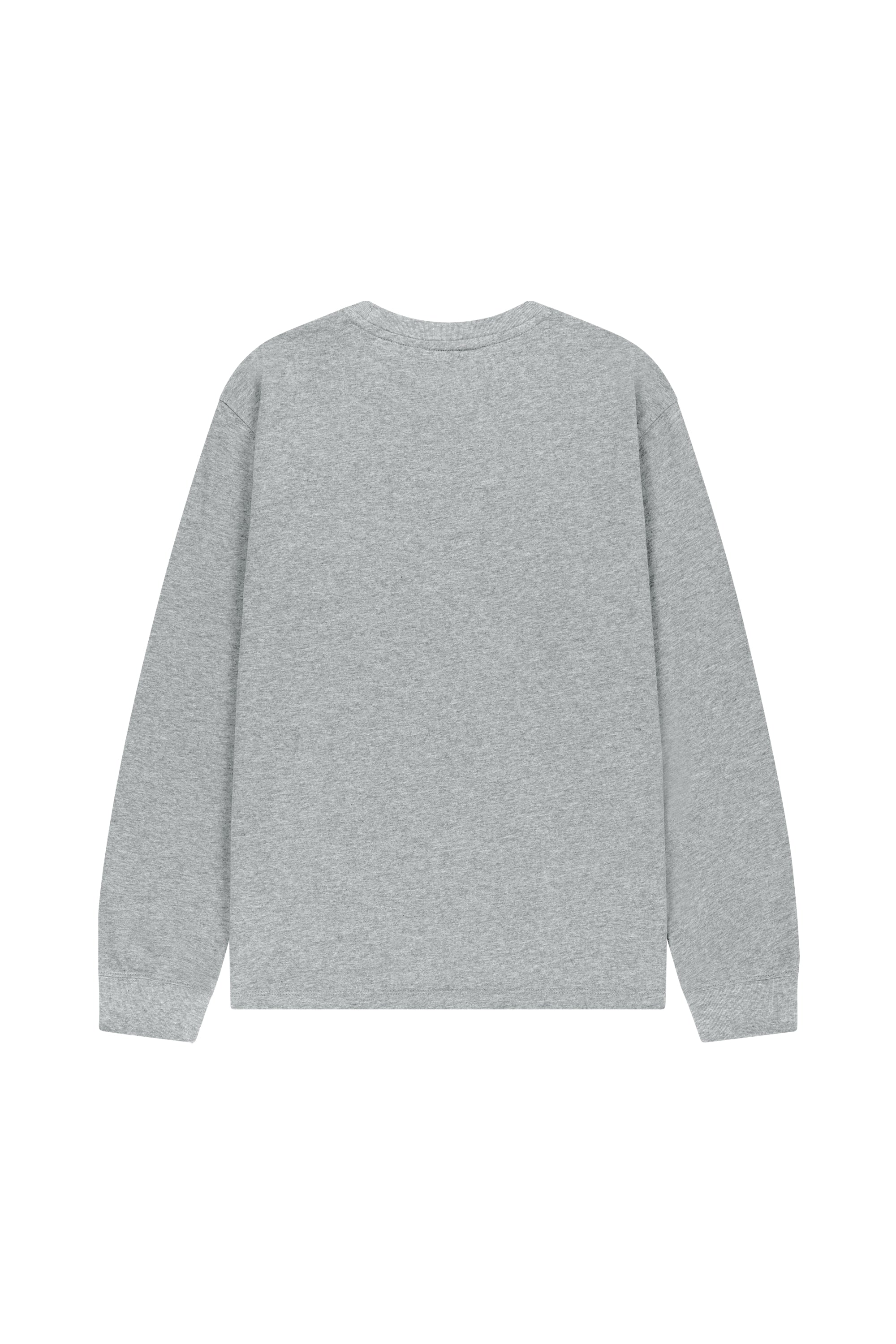 Doodle Bear Long Sleeve Tee Heather Gray