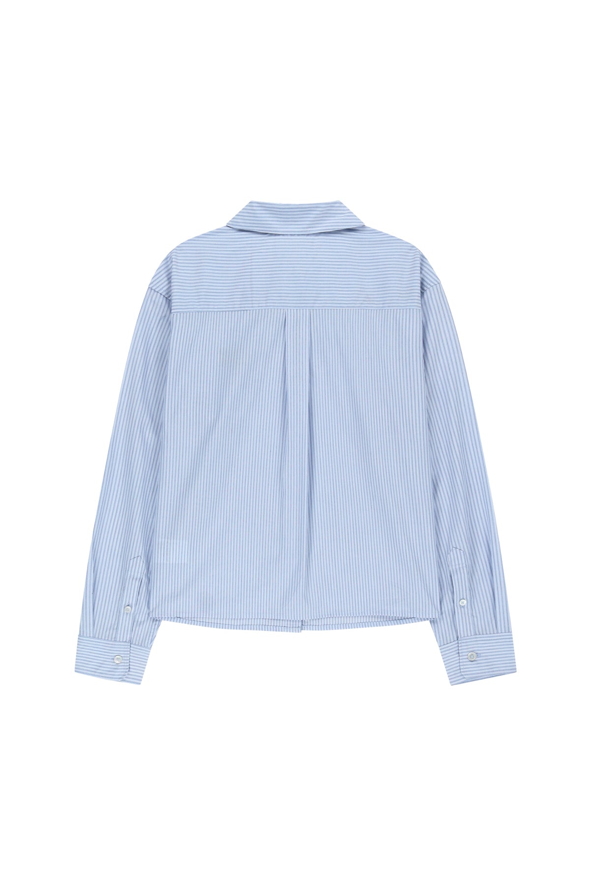 W Micro Classic Logo Cotton Shirt Stripe