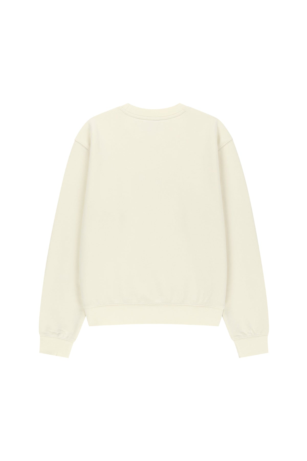 W Classic Logo Sweatshirt Cream