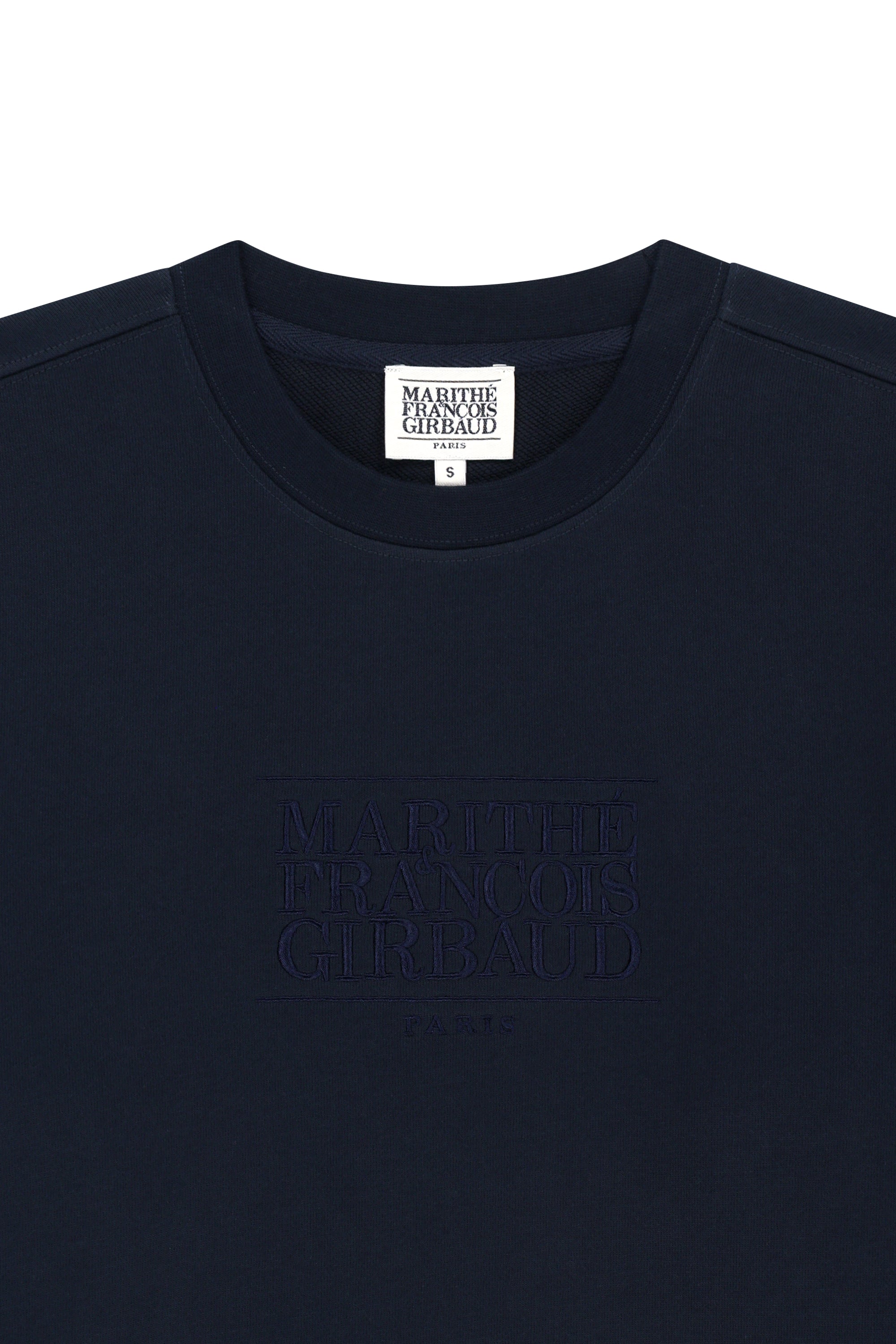 W Classic Logo Sweatshirt Navy