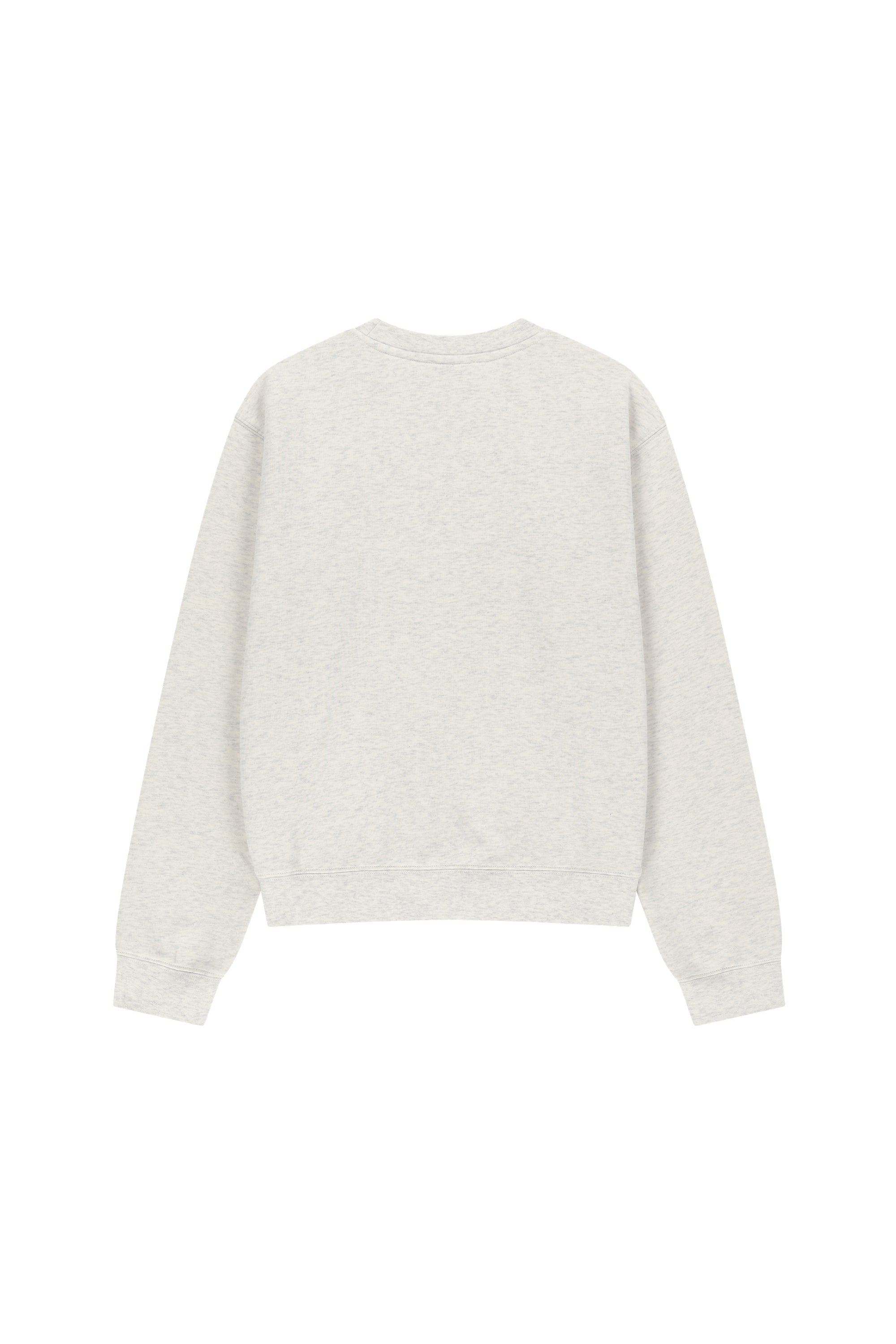 W Small Classic Logo Sweatshirt Oatmeal