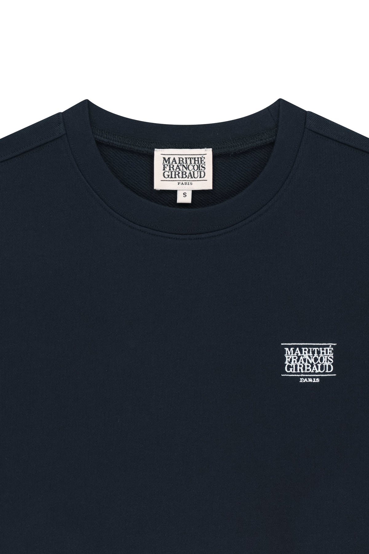 Small Classic Logo Embroidery Sweatshirt Navy