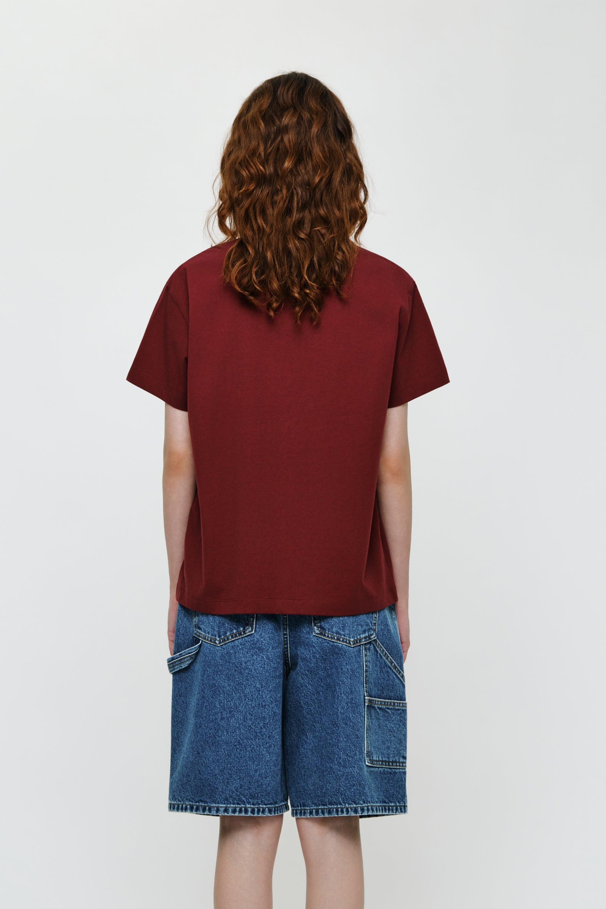 Classic Logo Tee Burgundy