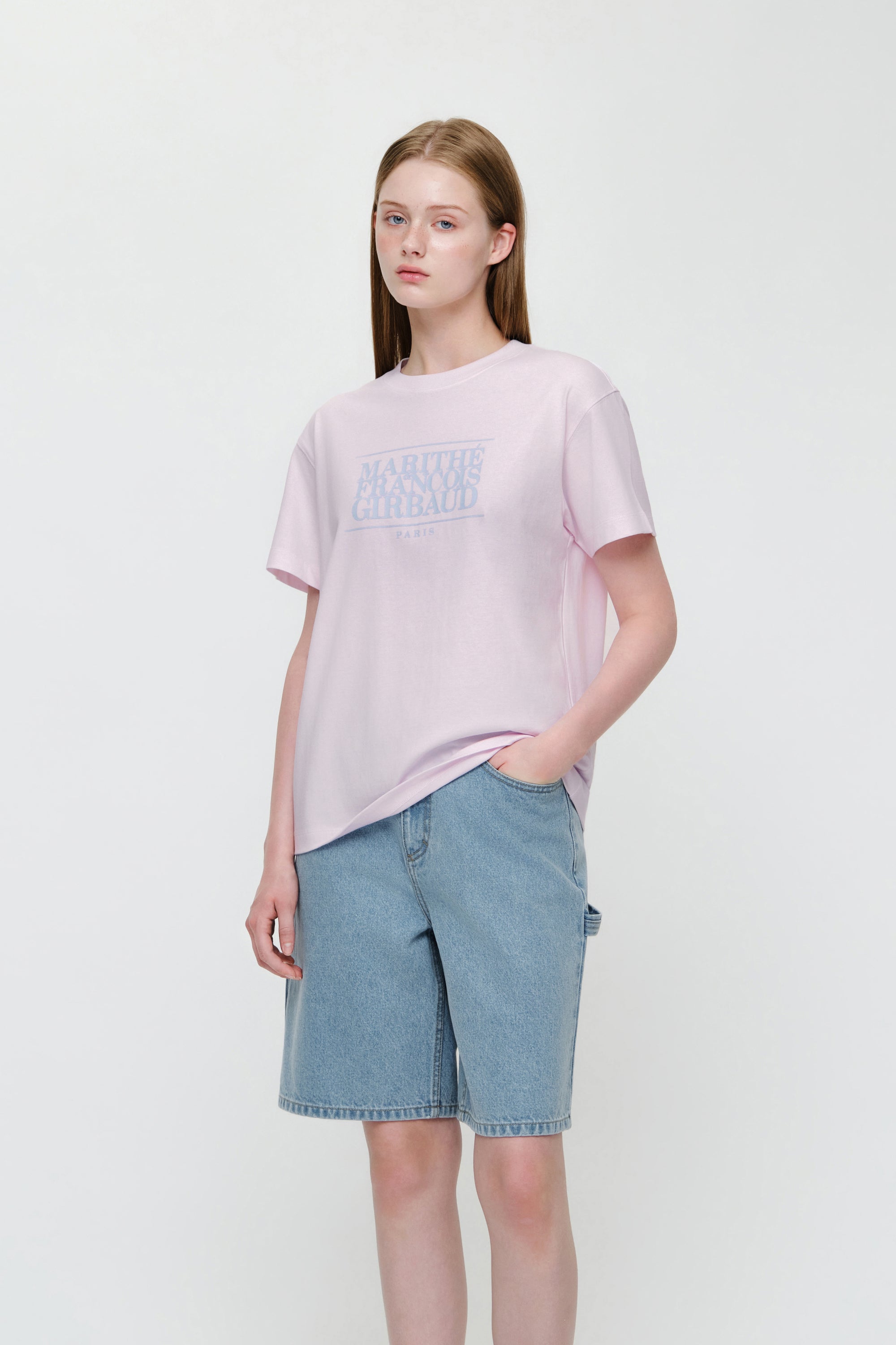 Classic Logo Tee Baby Pink