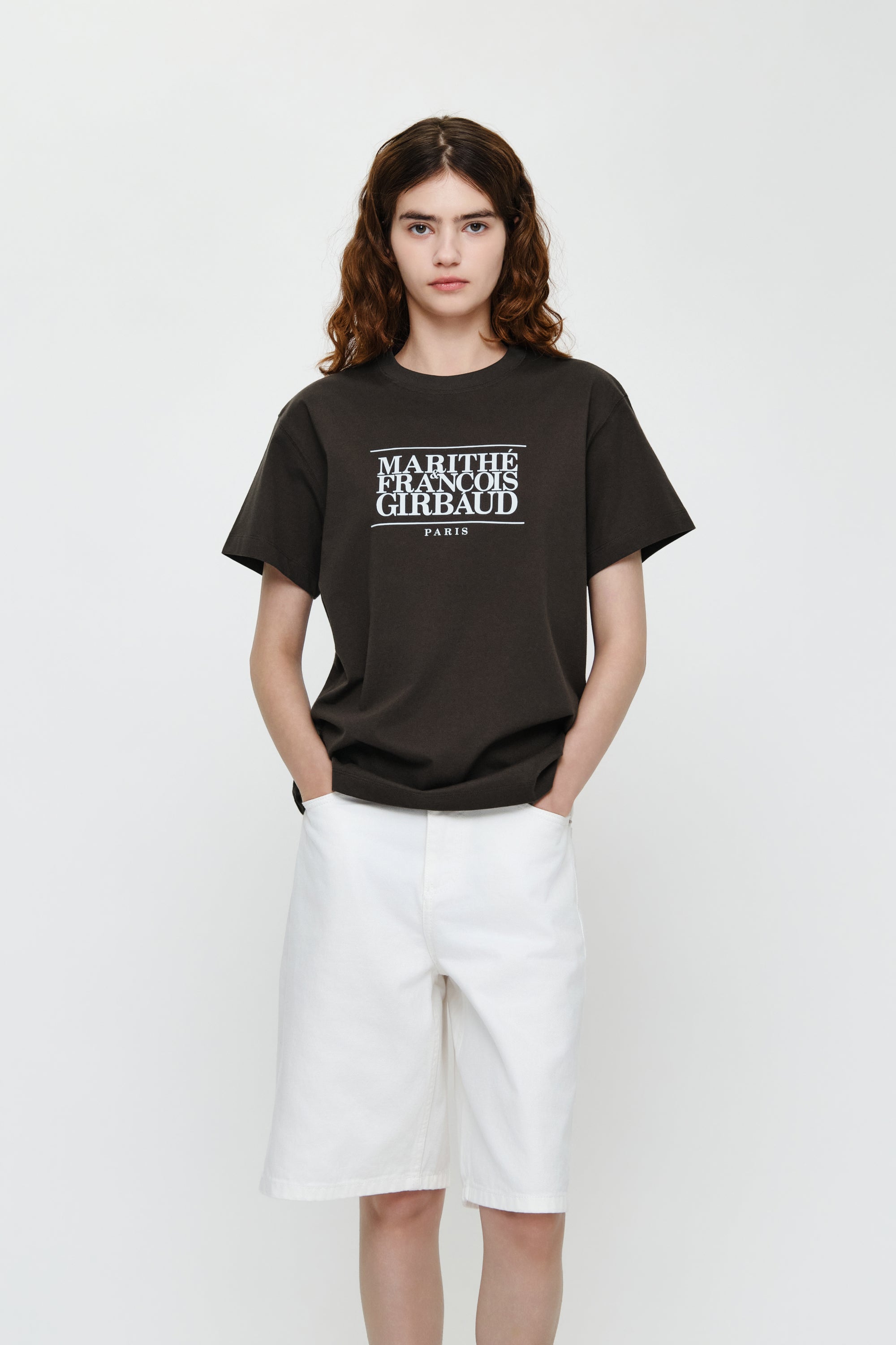 Classic Logo Tee Dark Brown
