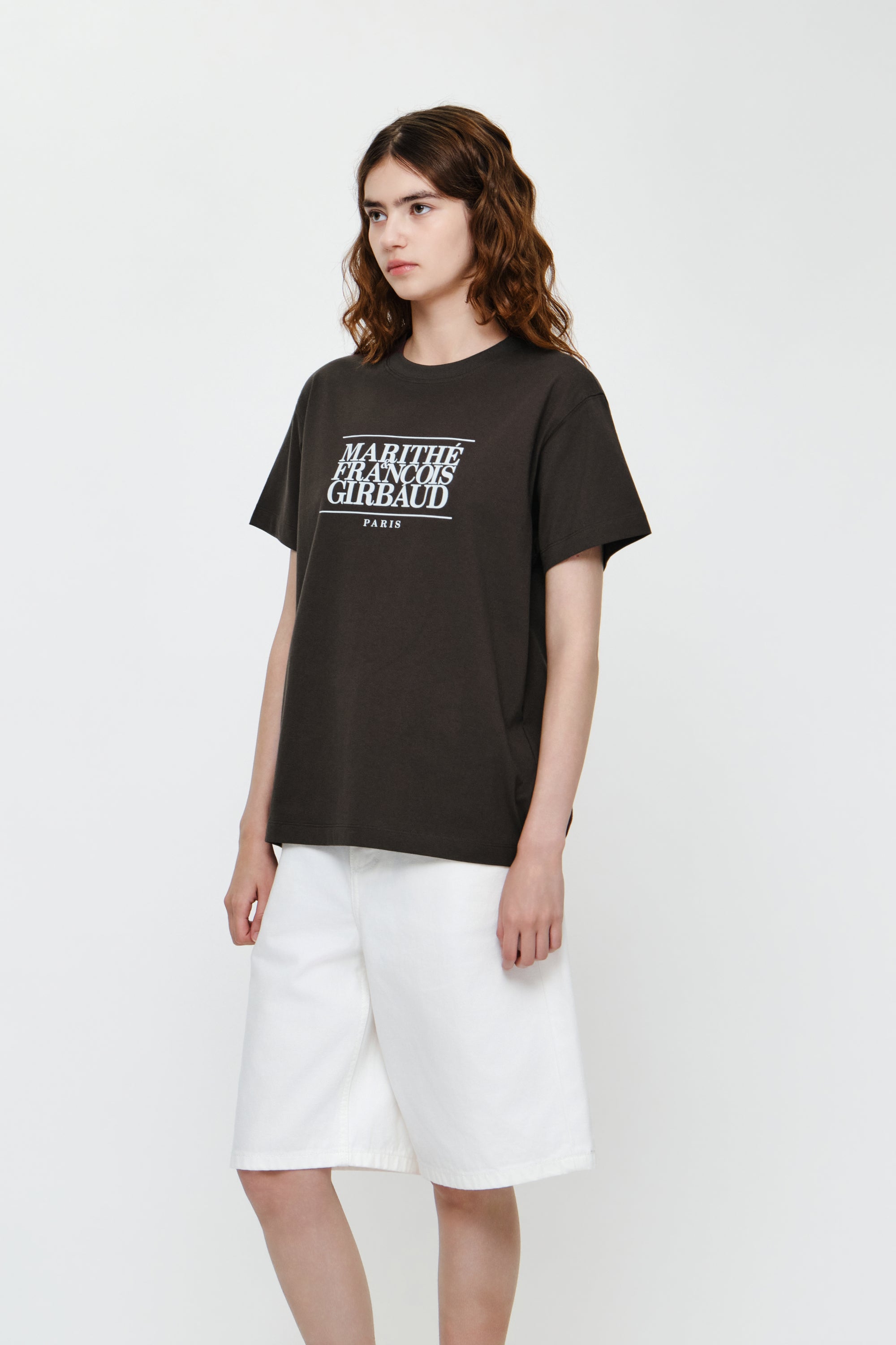 Classic Logo Tee Dark Brown