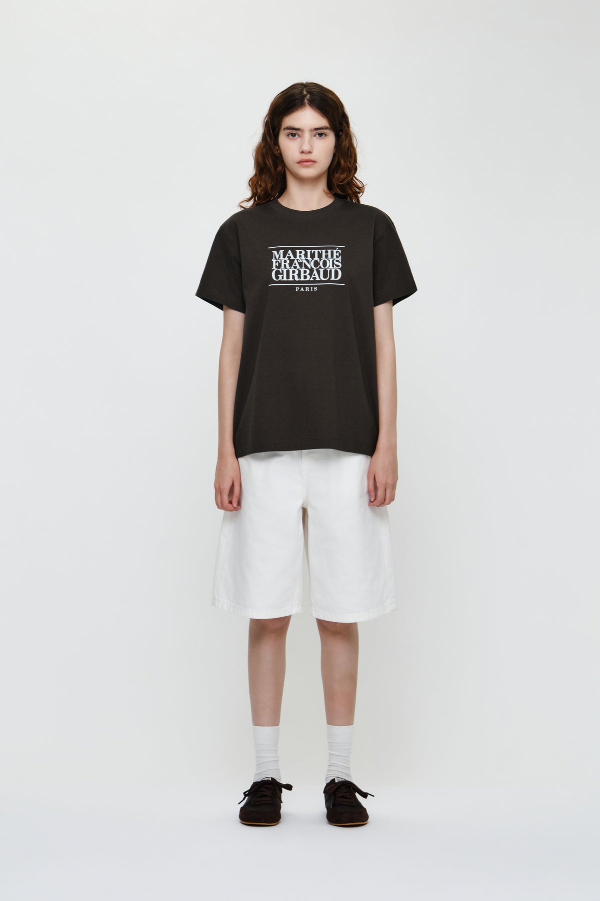 Classic Logo Tee Dark Brown
