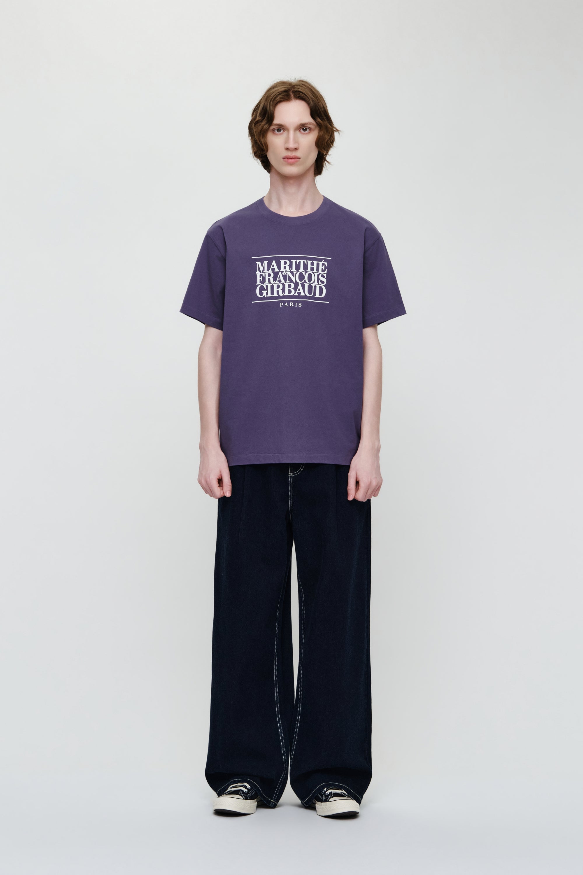 Classic Logo Tee Dark Purple