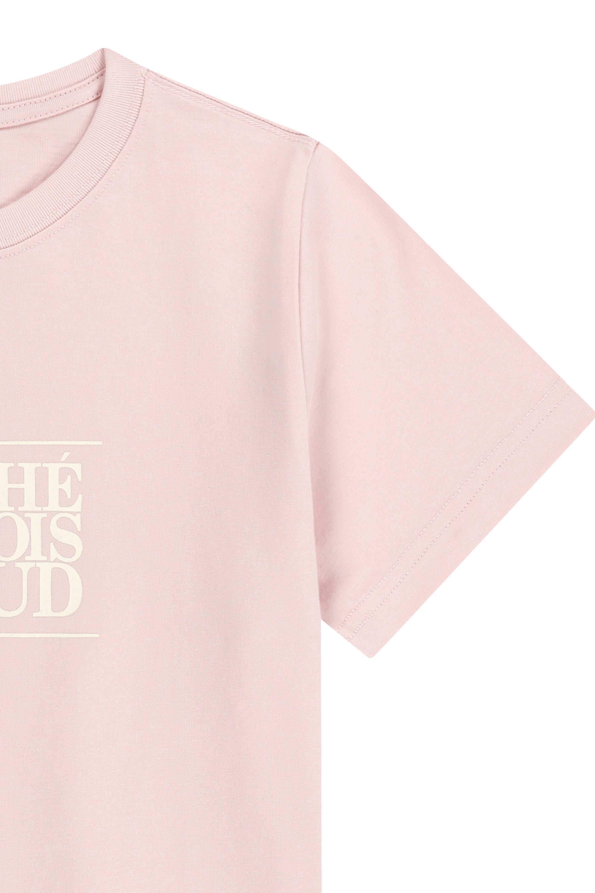 W Classic Logo Tee Light Pink