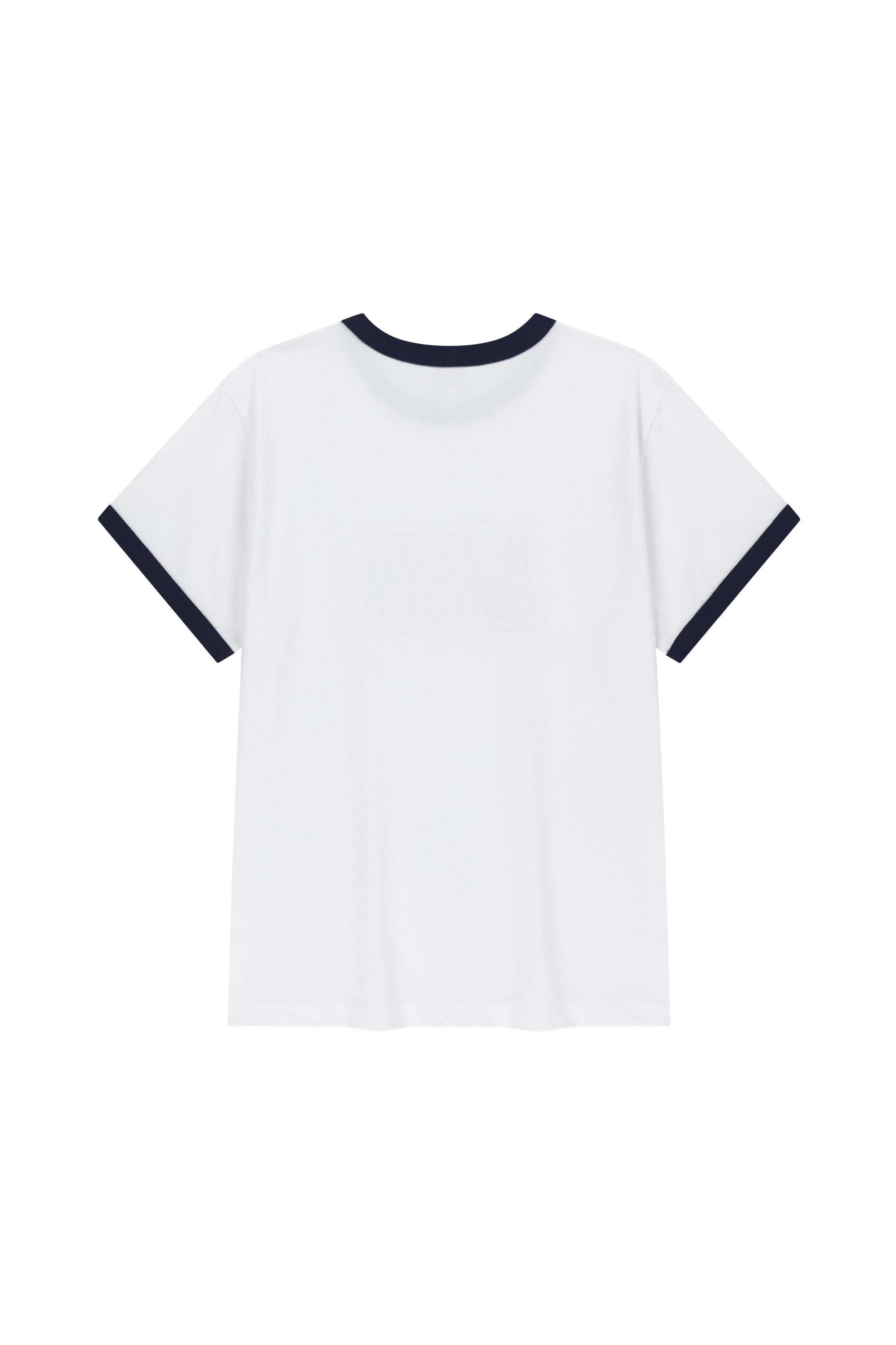 Aerocool Classic Logo Ringer Tee White