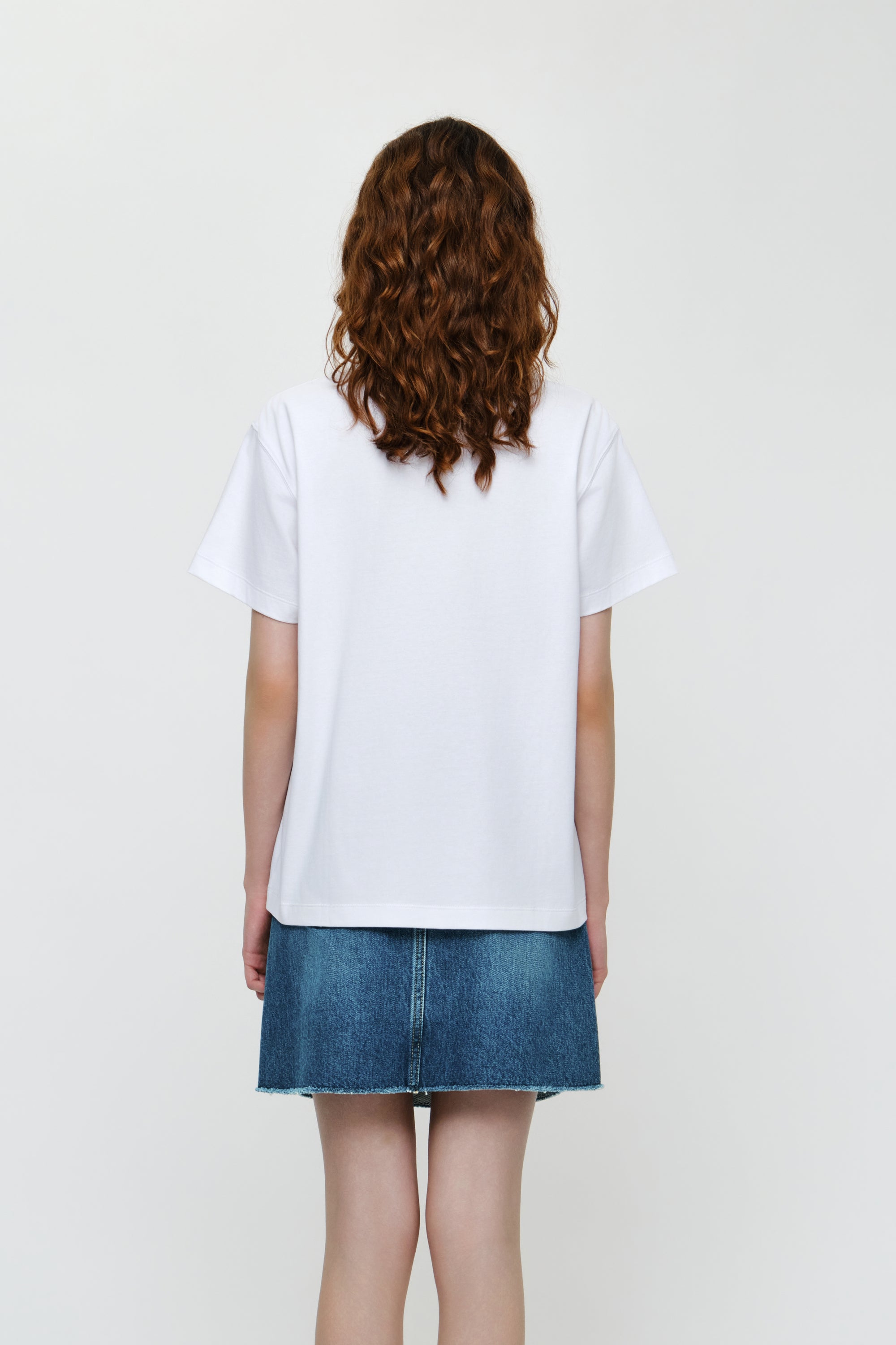 Eiffel Classic Logo Tee White