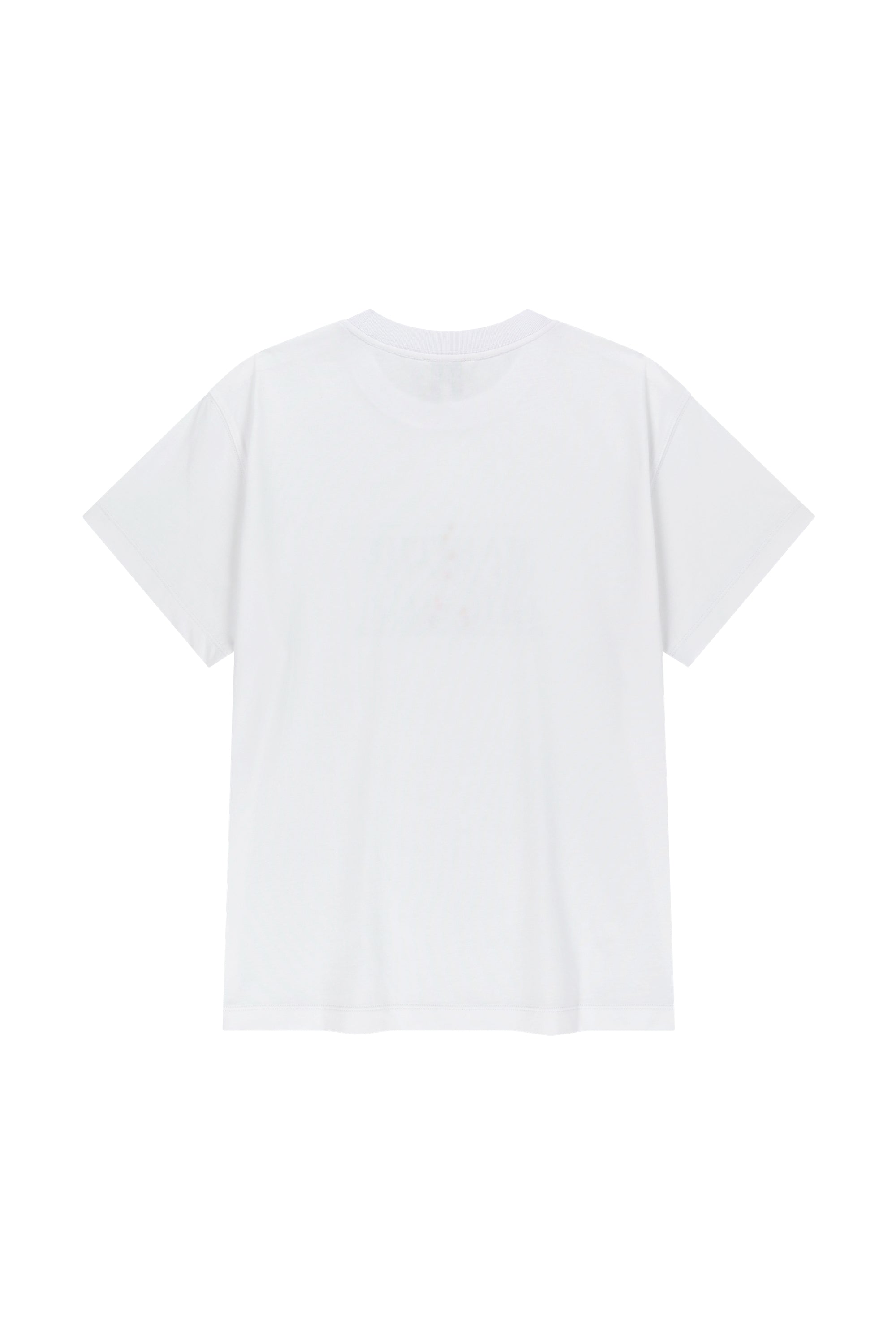 Eiffel Classic Logo Tee White