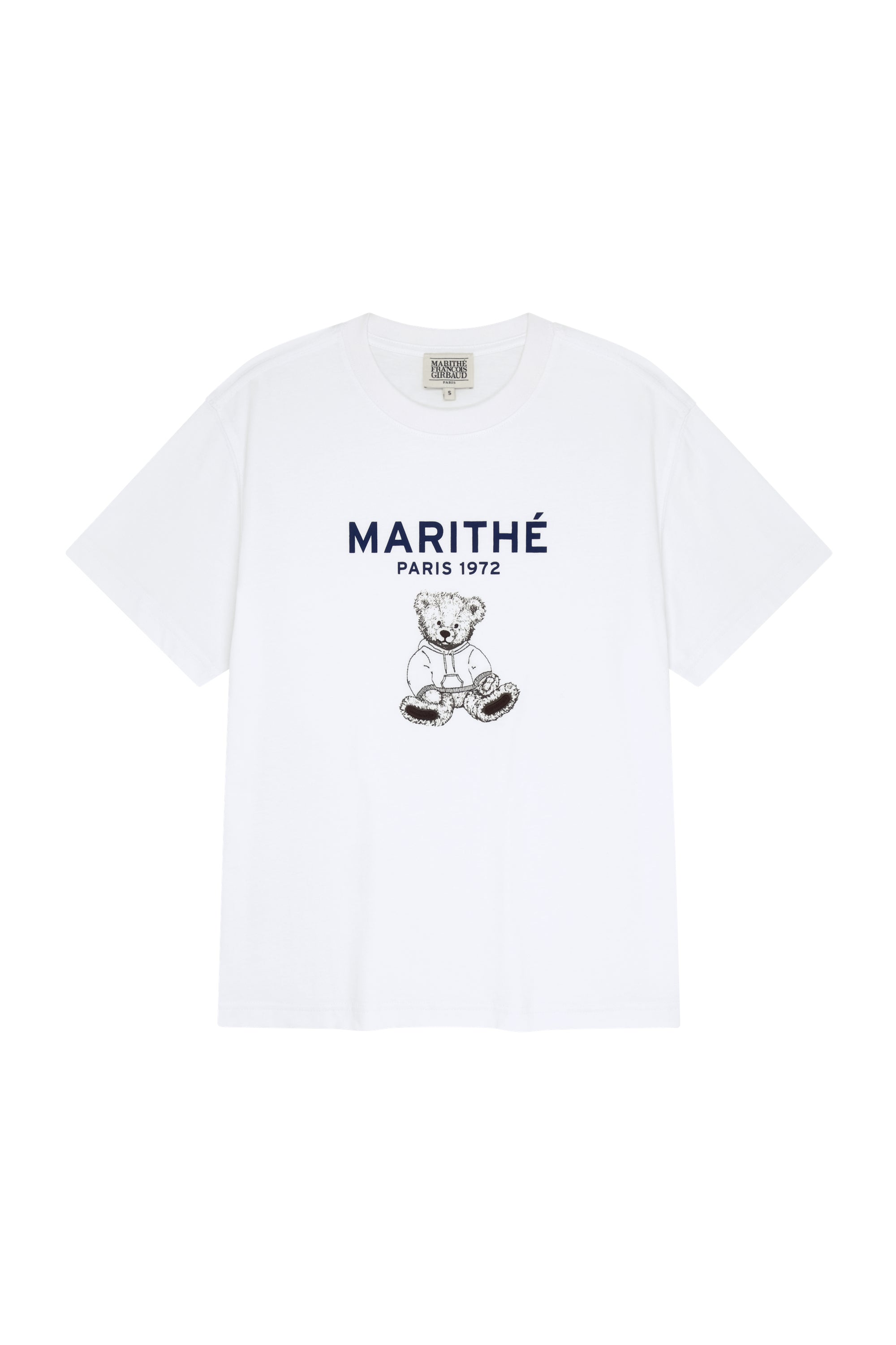 Doodle Bear Tee White