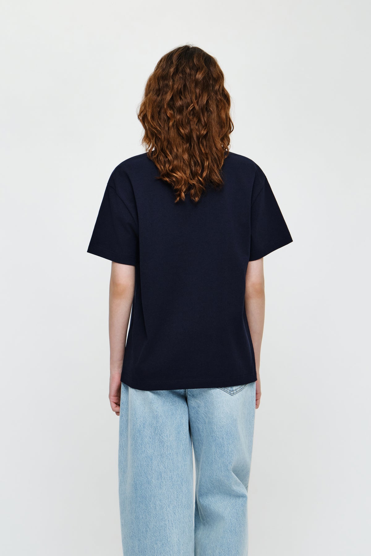 Embo Regular Logo Tee Navy