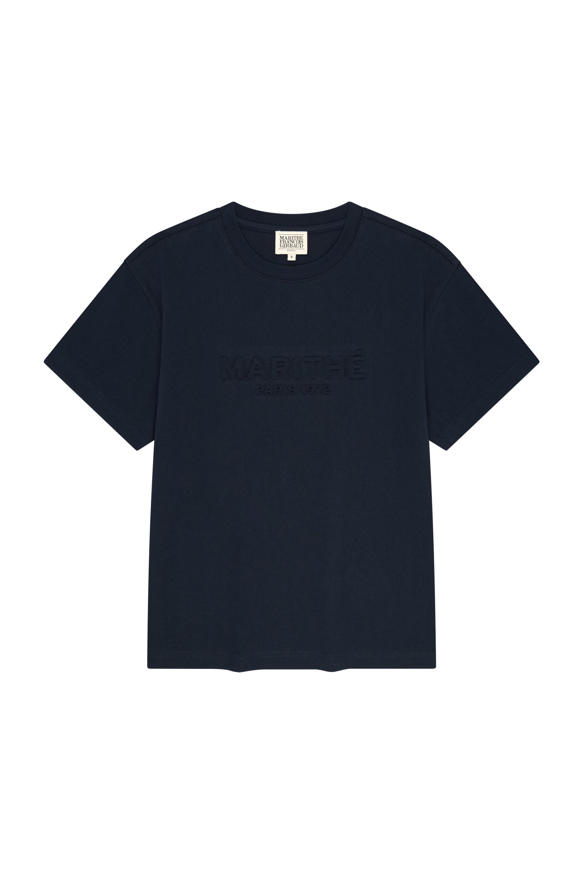 Embo Regular Logo Tee Navy