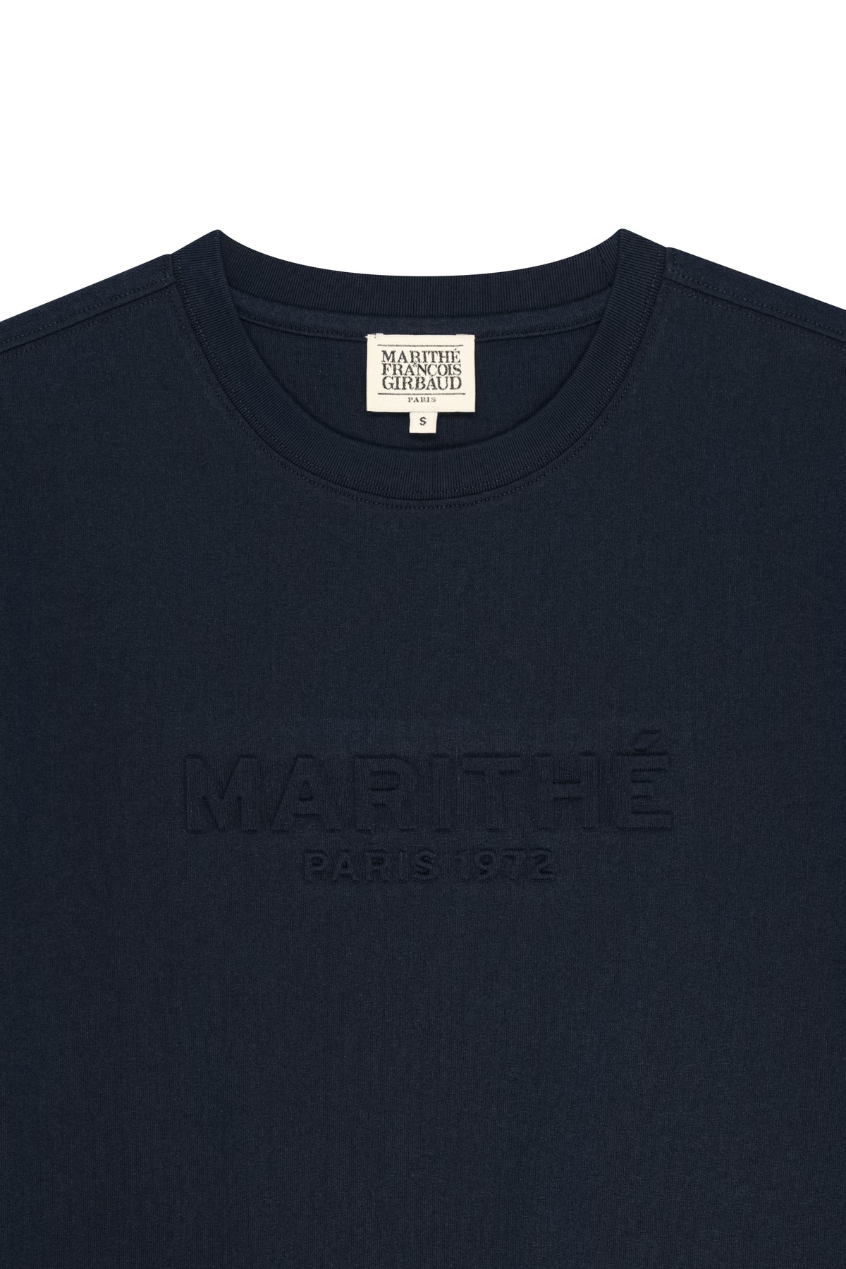 Embo Regular Logo Tee Navy