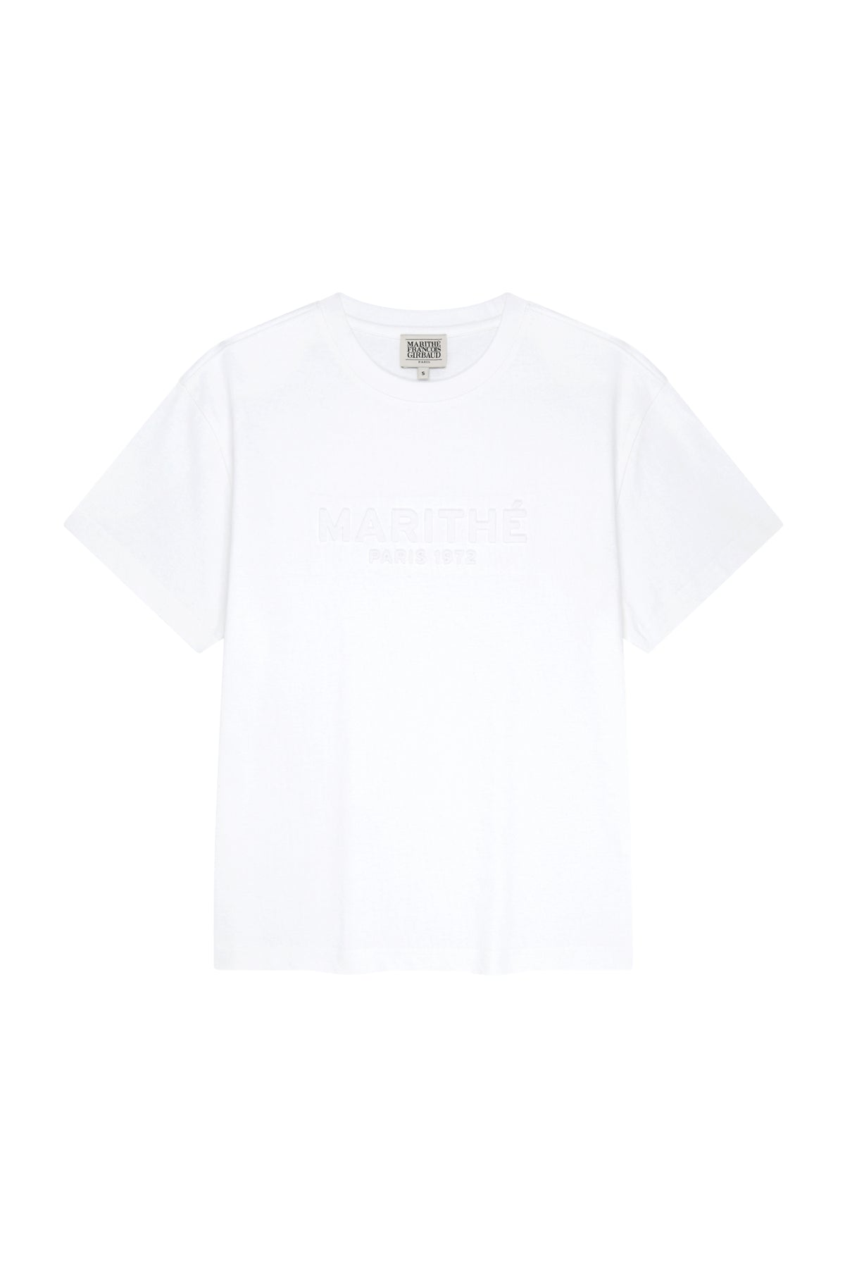 Embo Regular Logo Tee White